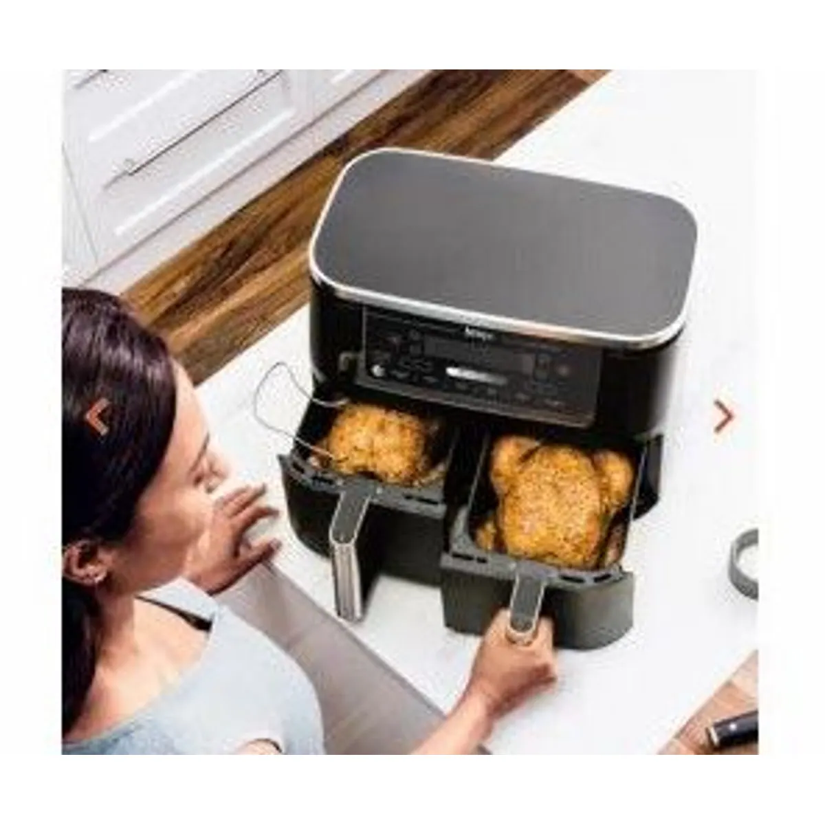 Ninja AF451EU Heißluftfritteuse, vielseitig, energieeffizient, kompakt 2