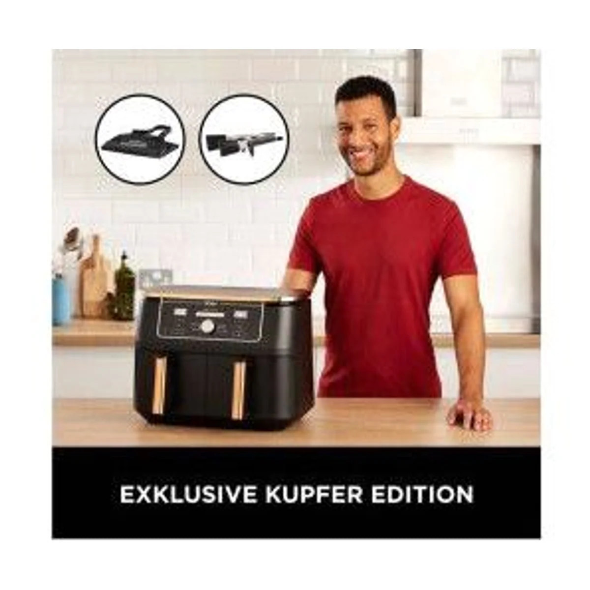 Ninja AF400 Heißluftfritteuse, vielseitig, benutzerfreundlich, energieeffizient 5
