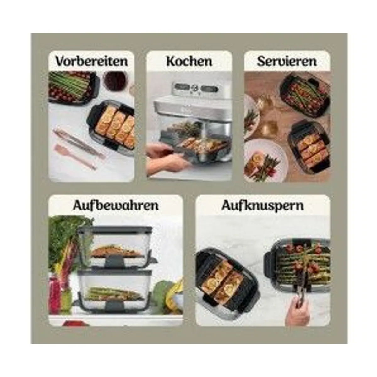 Ninja CRISPi DualZone DD102EUIV2, vielseitige Frittierfunktion, große Kapazität, einfache Bedienung 5
