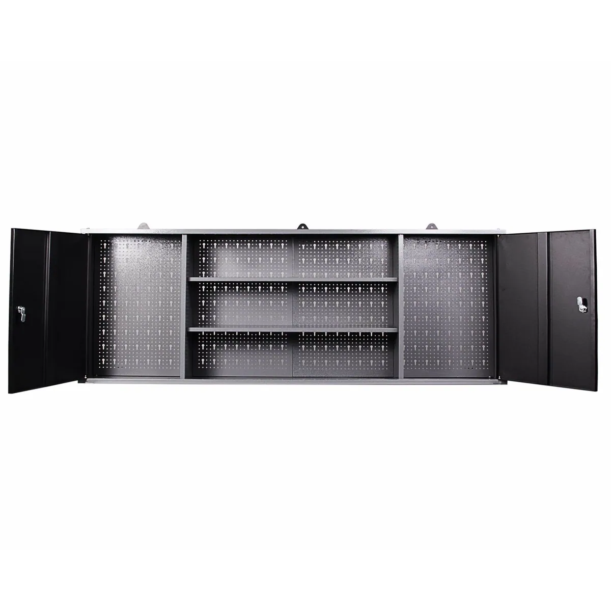 ONDIS24 Werkstatt-Set Harry 160 cm, hochwertige Werkbank und praktischer Werkzeugschrank 4