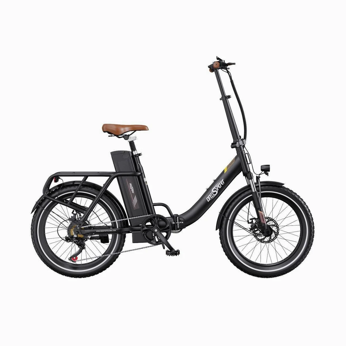 Onesport OT16-2 E-Bike Faltrad, 250W Motor, 816 Wh Akku, klappbar 4