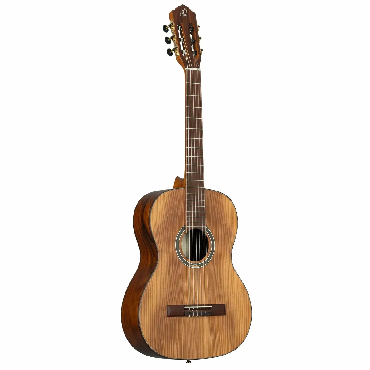 ORTEGA Guitars R23RO Thermo Serie, massive Fichtendecke, komfortable Bespielbarkeit — 4/4 Konzertgitarre