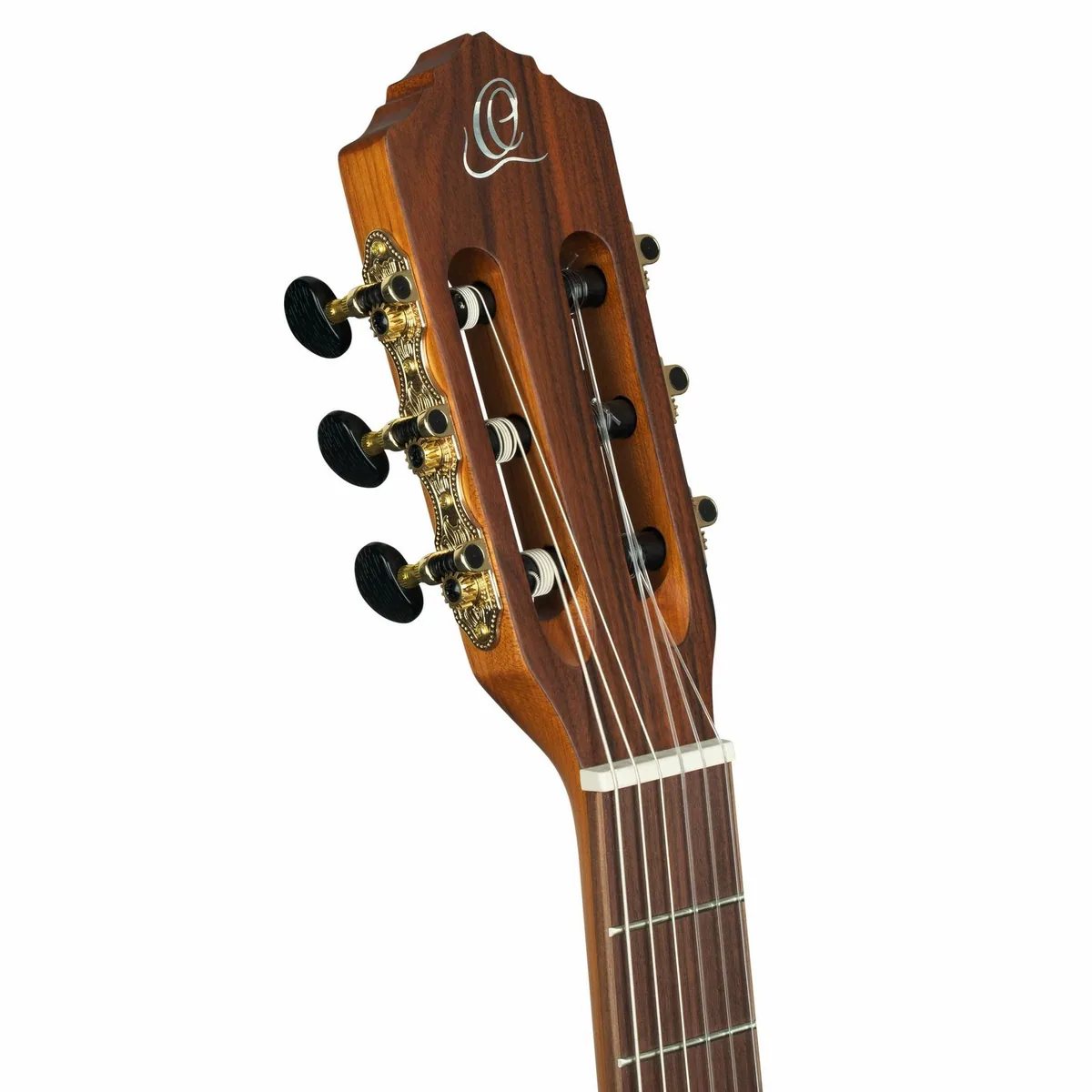 ORTEGA Guitars R23RO Thermo Serie, massive Fichtendecke, komfortable Bespielbarkeit — 4/4 Konzertgitarre 5