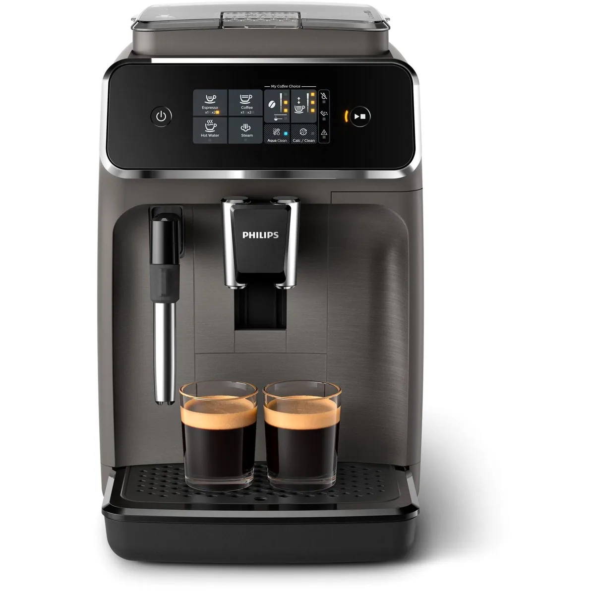 Philips Kaffeevollautomat, SensorTouch Bedienung, Keramikmahlwerk, Milchaufschäumer 2