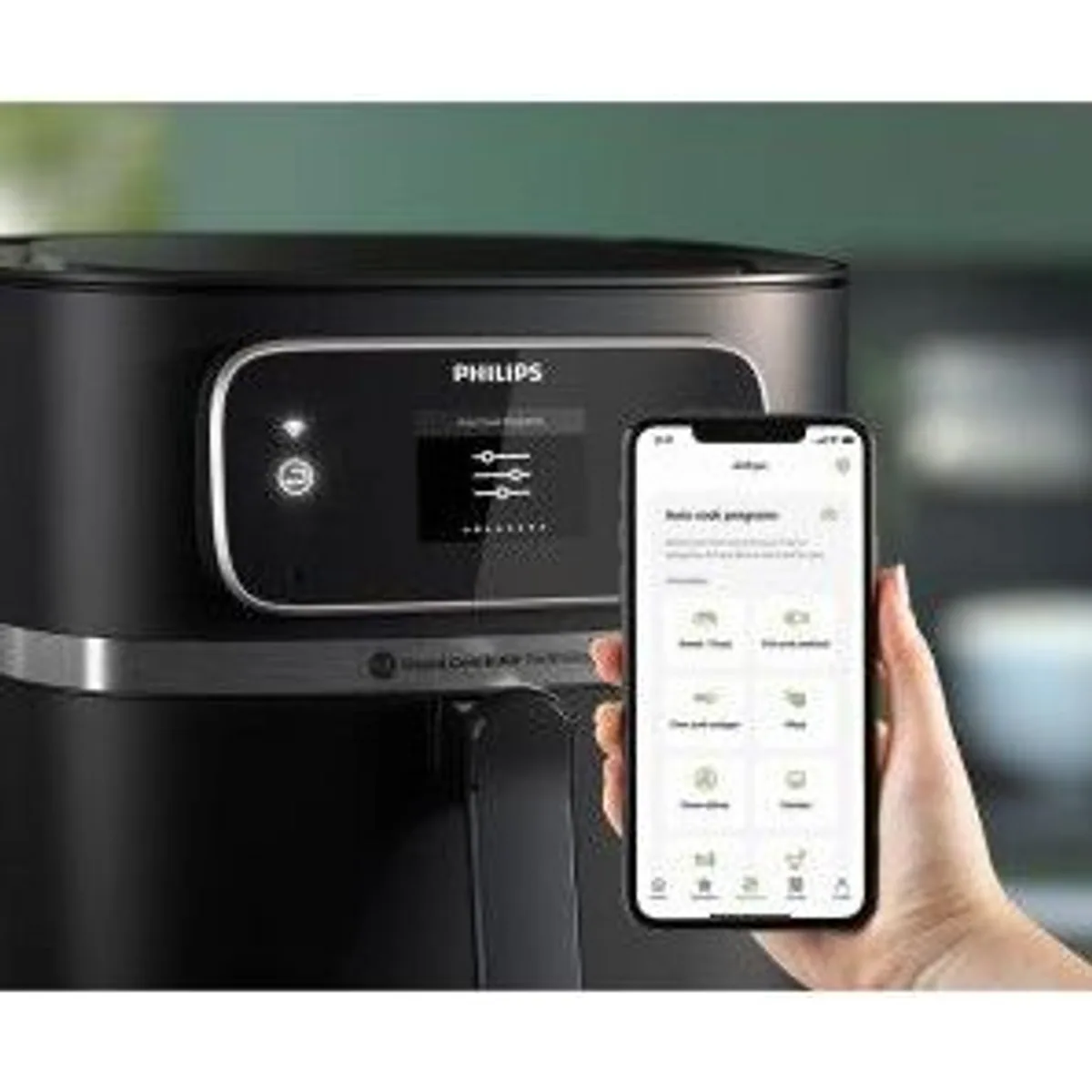 Philips HD9880/90 Heißluftfritteuse, gesunde Zubereitung, große Kapazität — max. 150 Zeichen 4