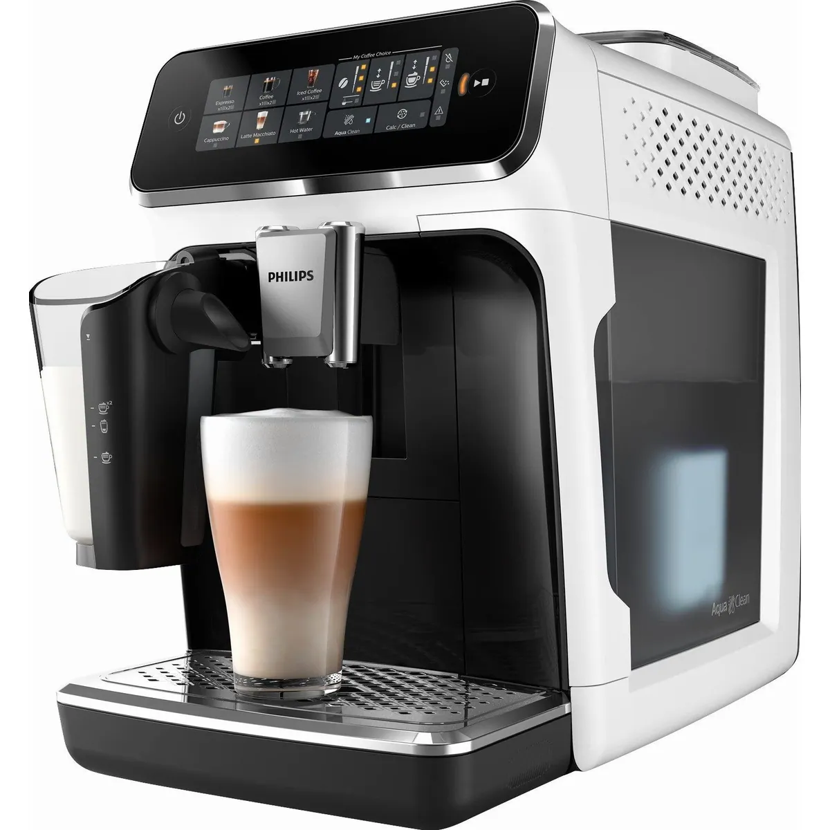 Philips Kaffeevollautomat EP3343/50, LatteGo Milchsystem, 6 Getränke, 15 Bar Druck