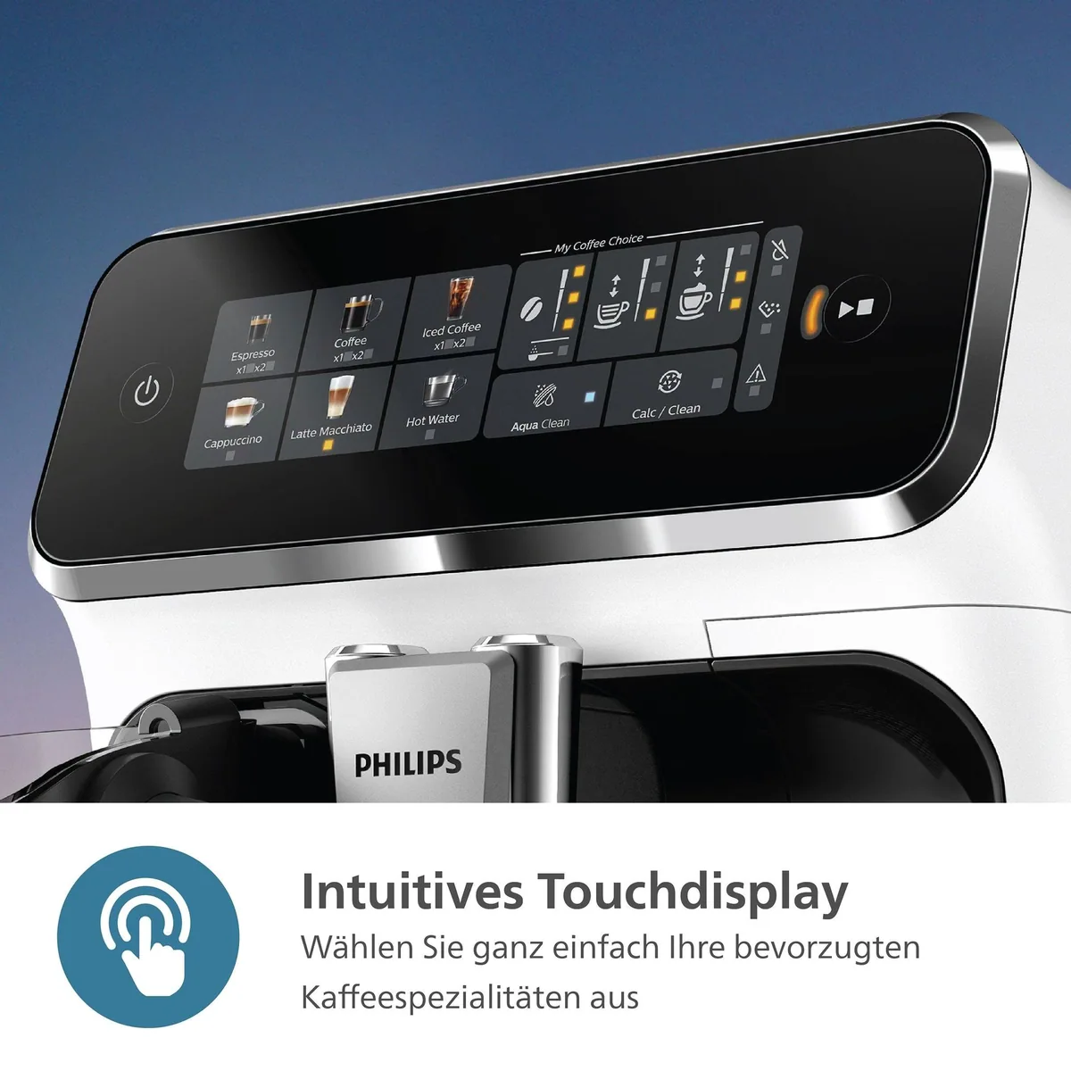 Philips EP3343/50 Kaffeevollautomat, 6 Getränkeoptionen, LatteGo-System, geräuscharme Technologie 4