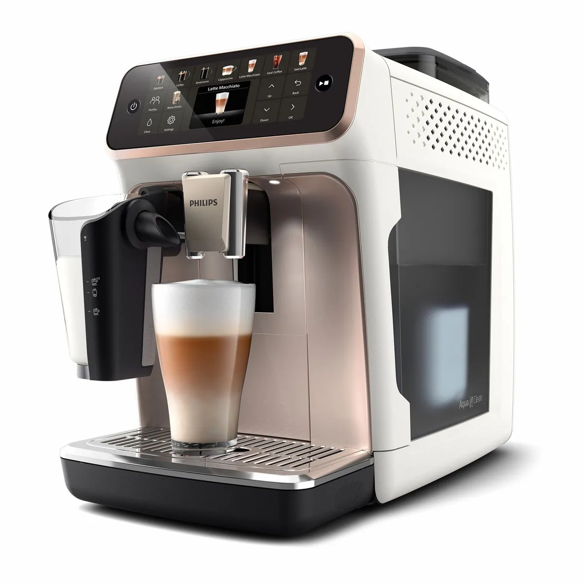 Philips EP5543/80 5500 Series, 20 Kaffeespezialitäten, LatteGo-Milchsystem, SilentBrew Technologie 4