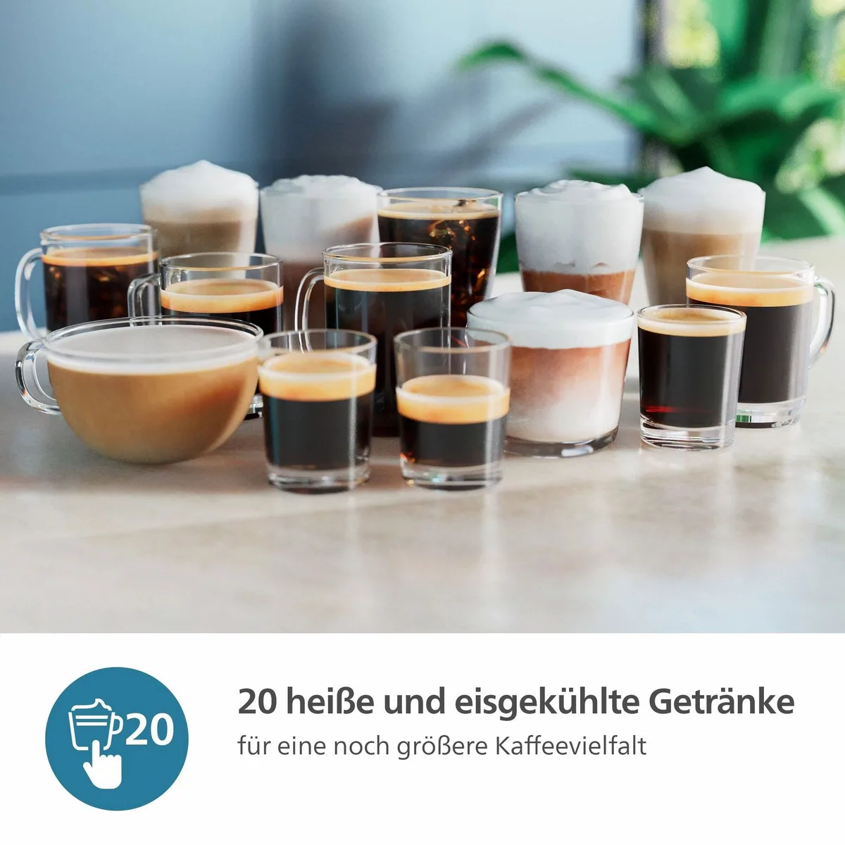 Philips 5500 Series Kaffeevollautomat, 20 Kaffeespezialitäten, LatteGo-Milchsystem, SilentBrew Technologie 3