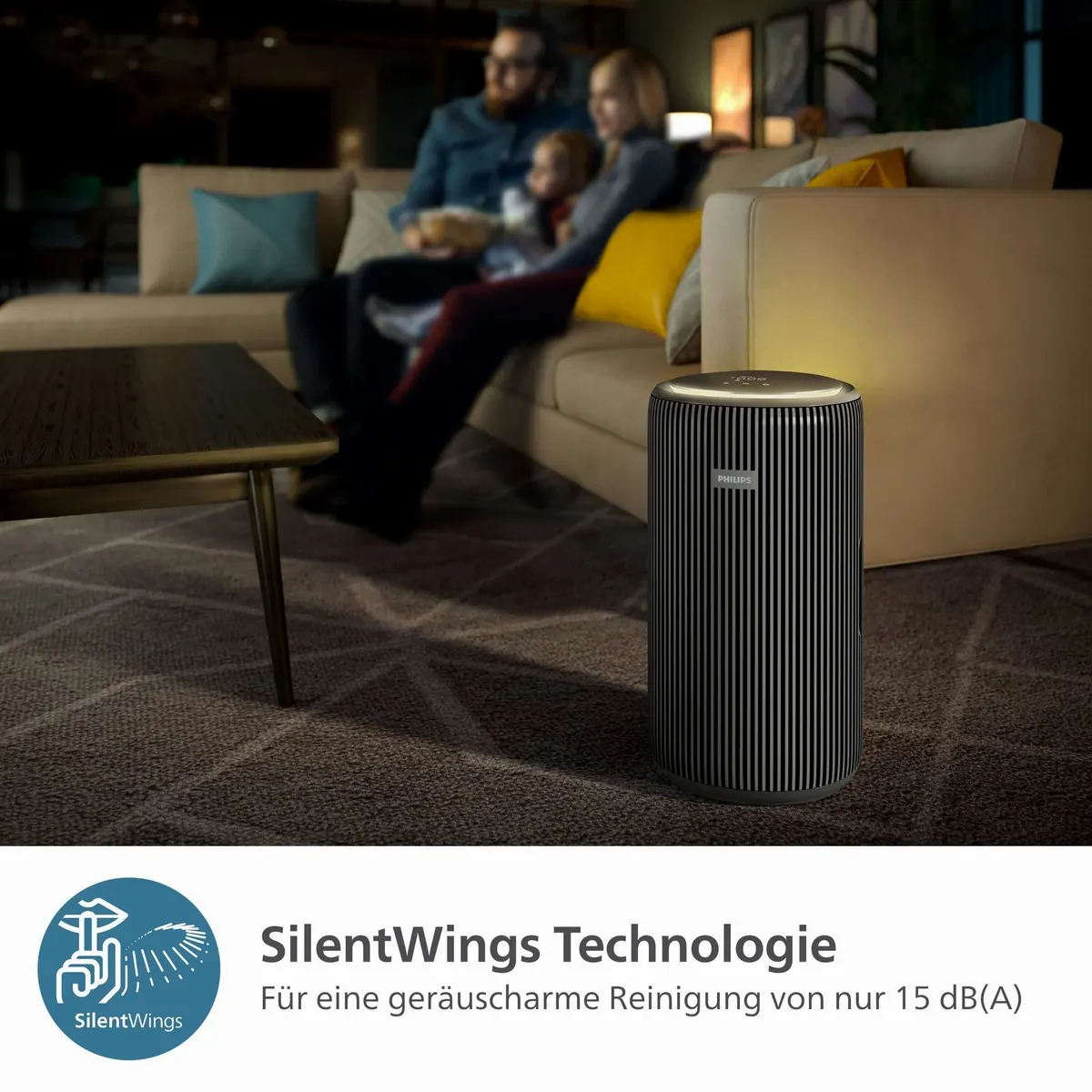 Philips AC4221/11 PureProtect Pro Luftreiniger, 600 m³/h Leistung, leise & effizient 4