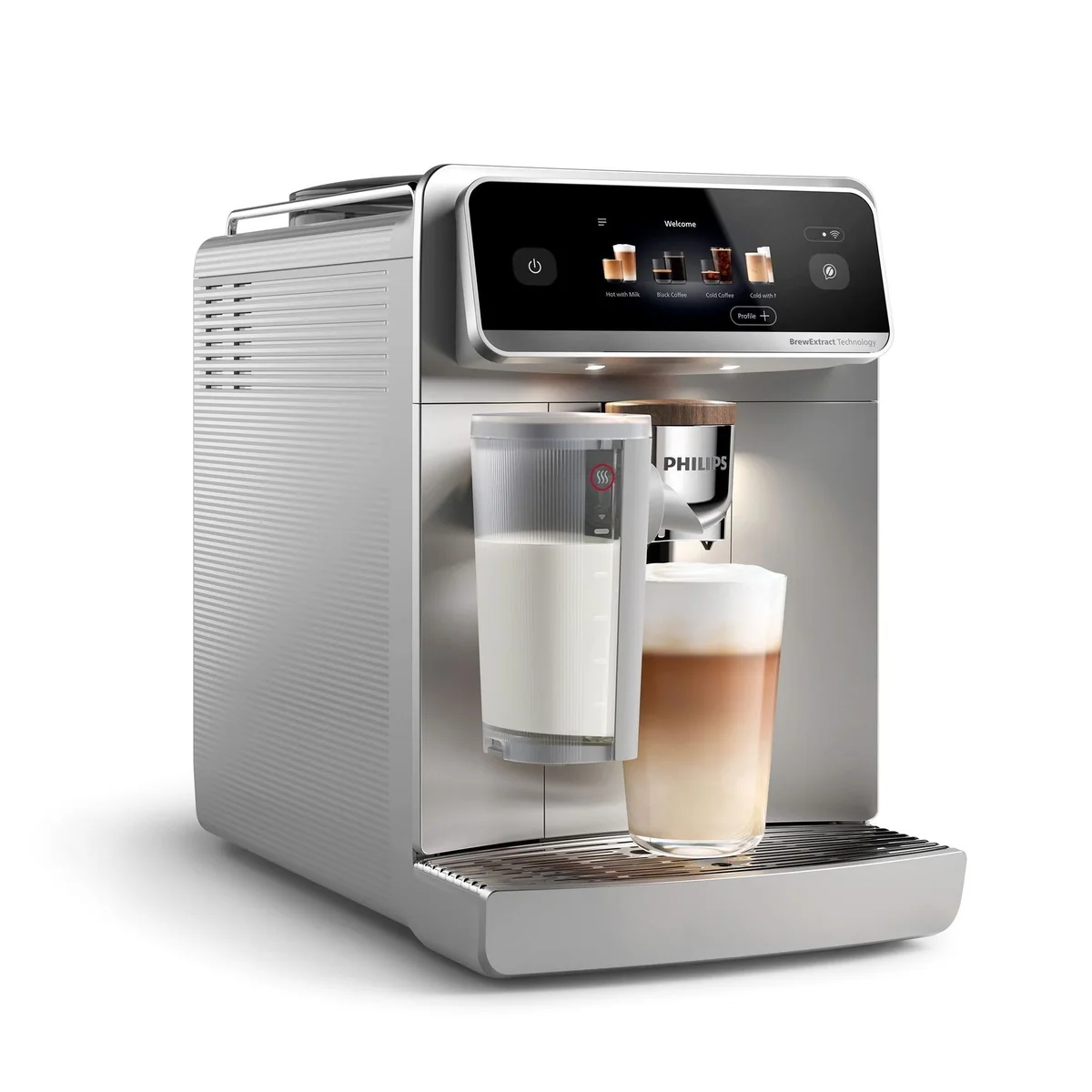 Philips EP8757/20 Kaffeevollautomat, 50 Getränke, LatteGo Pro-Milchsystem, BrewExtract Technologie