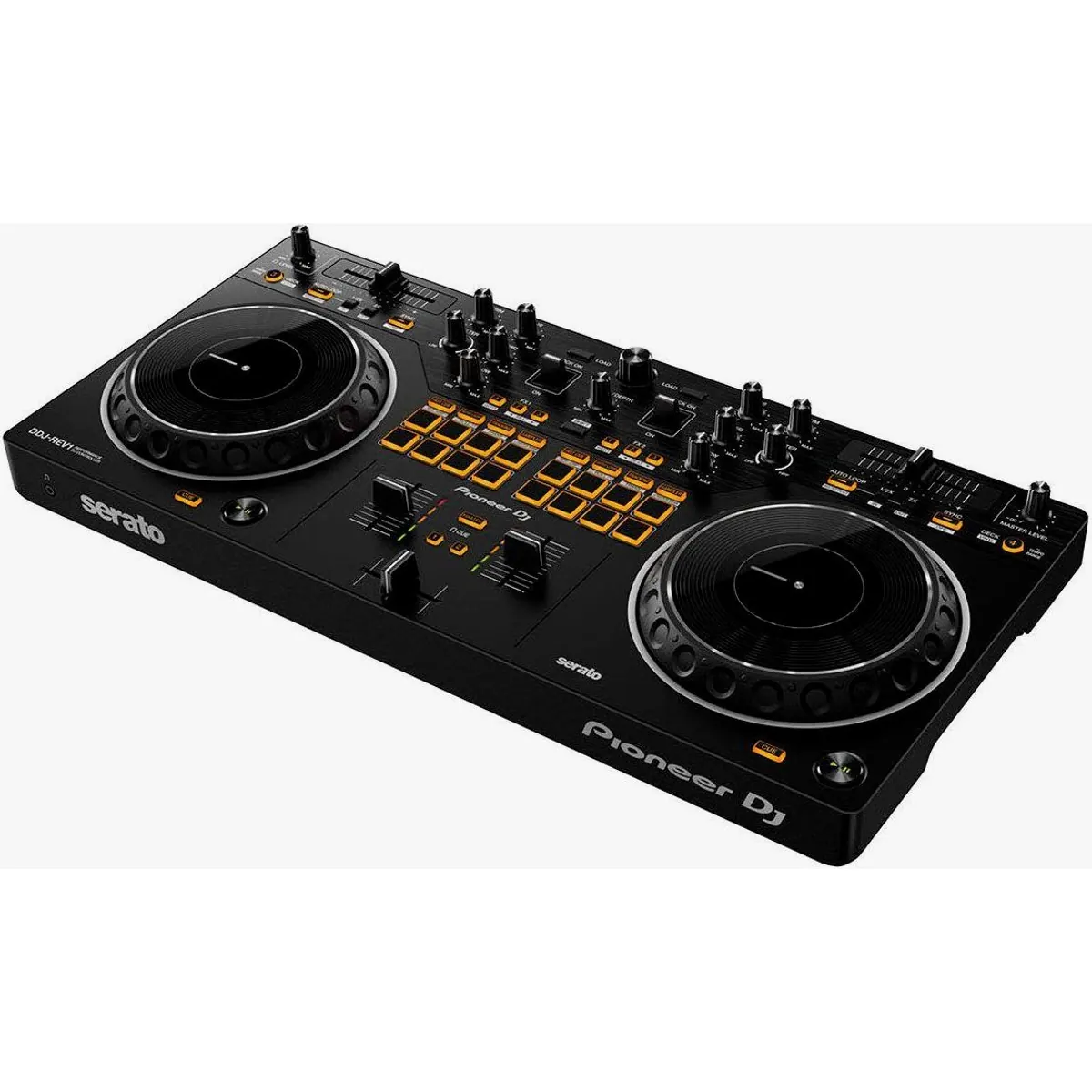 Pioneer DJ DDJ-REV1 DJ Controller, innovatives Design, intuitive Bedienung, große Jogwheels