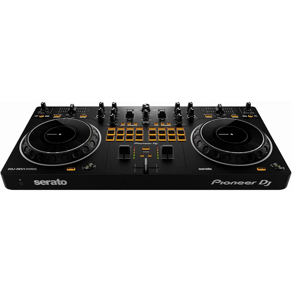 Pioneer DJ DDJ-REV1 DJ Controller, innovatives Design, intuitive Bedienung, große Jogwheels 2