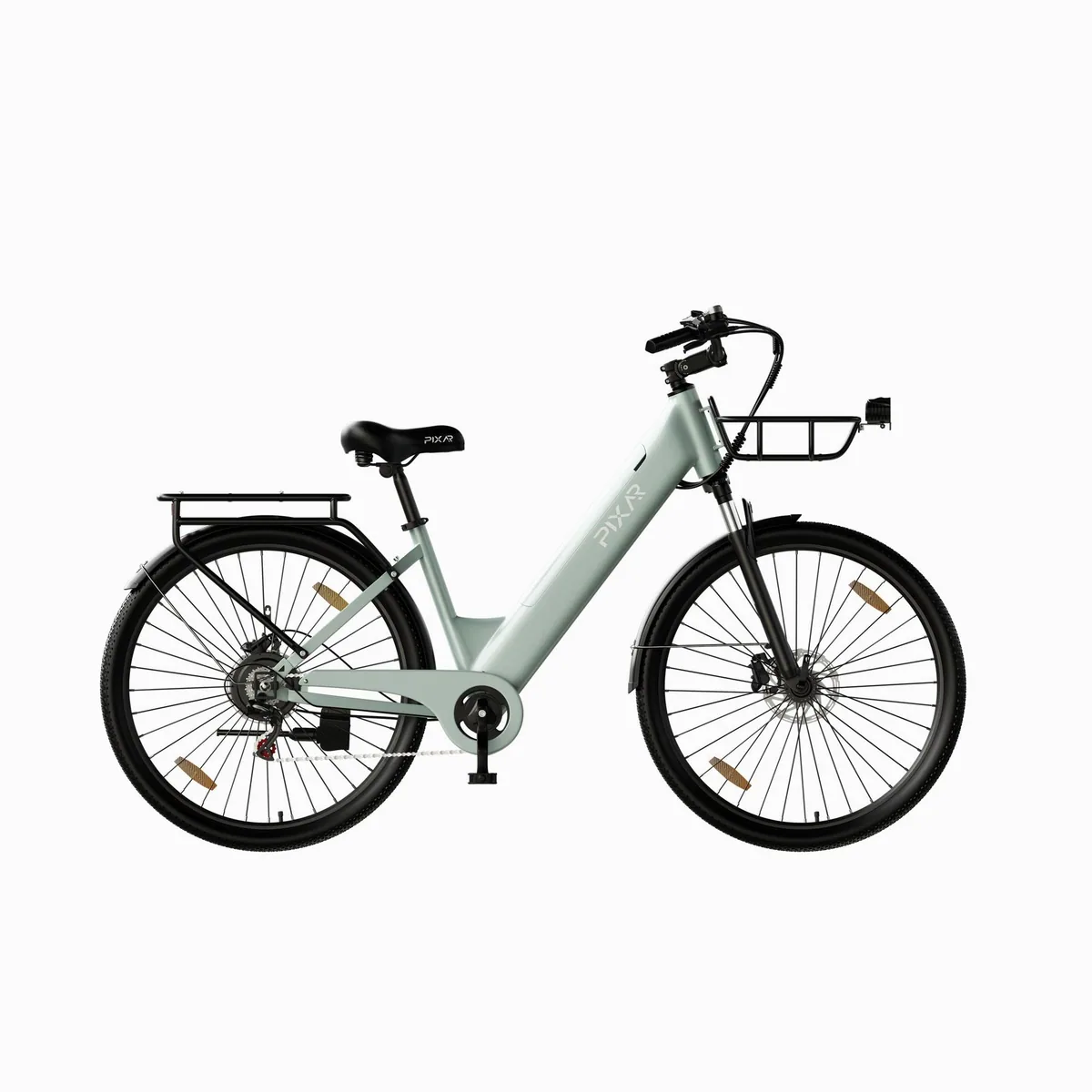 PIXAR E-Bike Cityrad Pedelec, 36V 18Ah, 100 km Reichweite, Shimano 7 Gang 2
