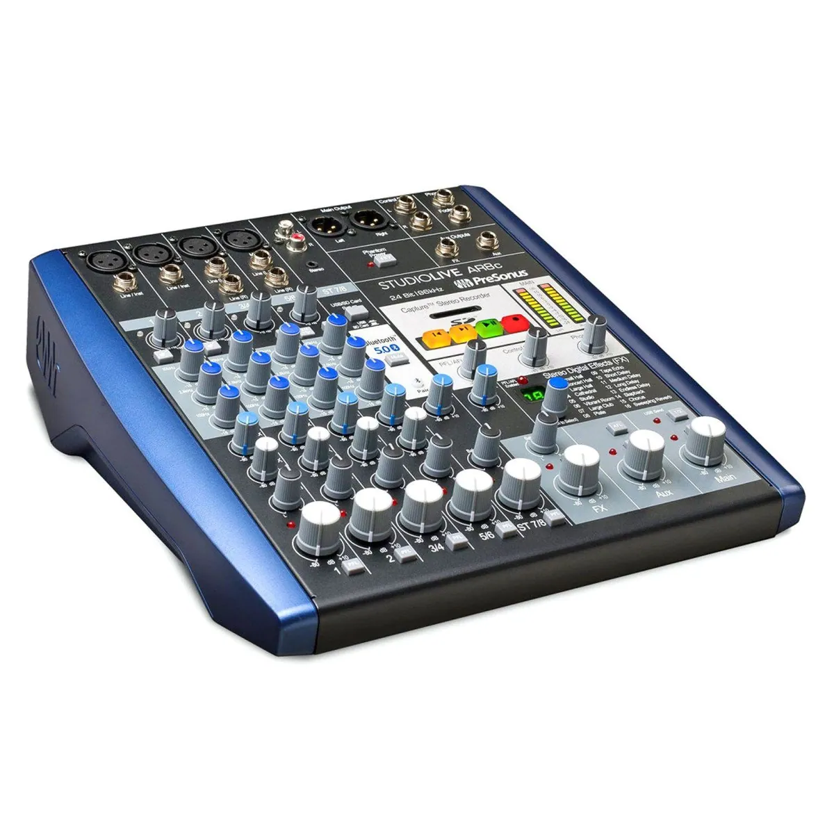 Presonus StudioLive AR8c Mischpult, 8-Kanal Analogmischer mit USB-C und SD-Recorder 3