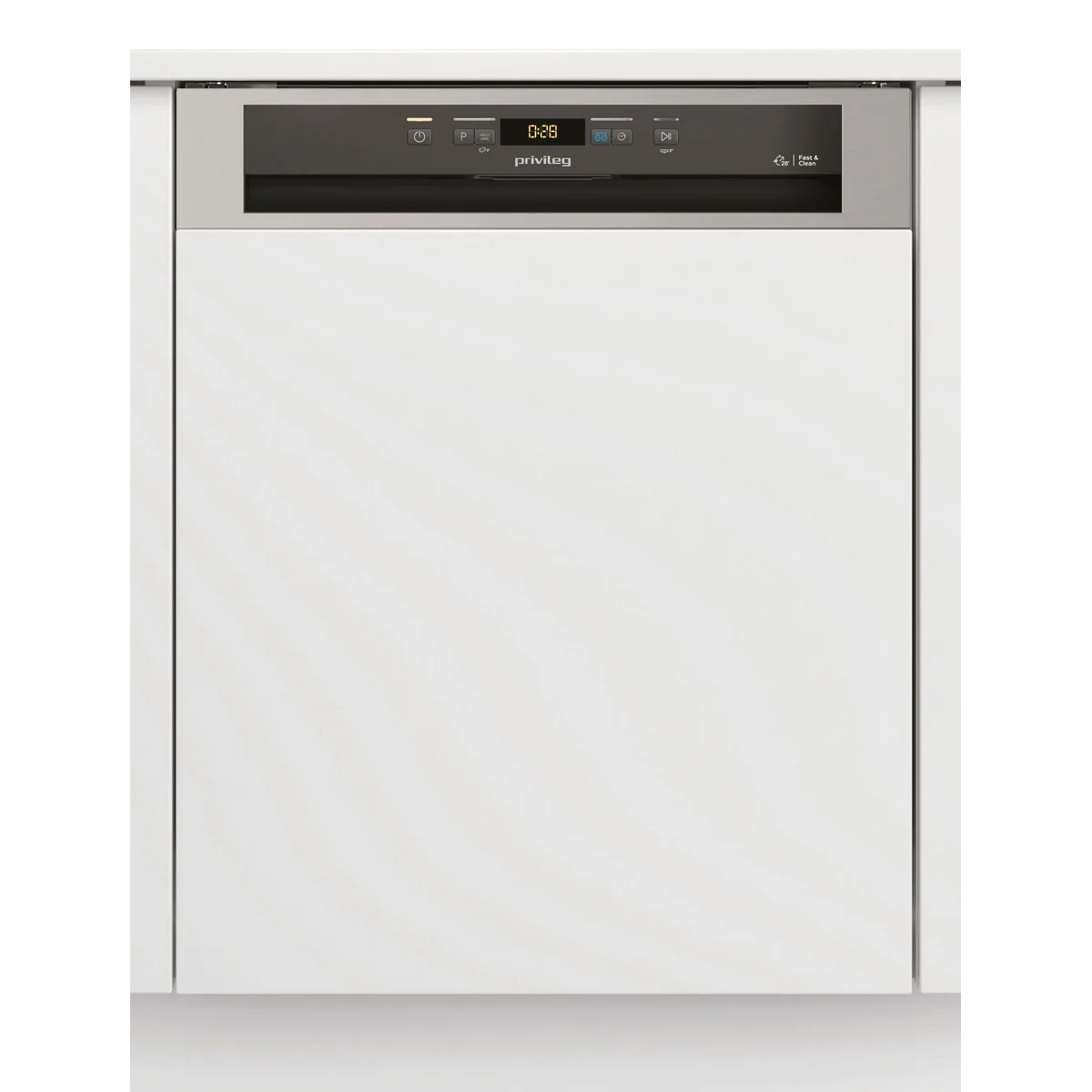 Privileg P0B ECO D551 X Geschirrspüler, 14 Maßgedecke, Fast&Clean 28’ 2