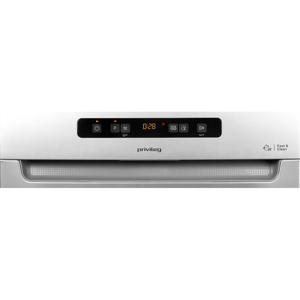 Privileg P0U ECO D551 S Unterbaugeschirrspüler, 14 Maßgedecke, Fast&Clean 28’ 5