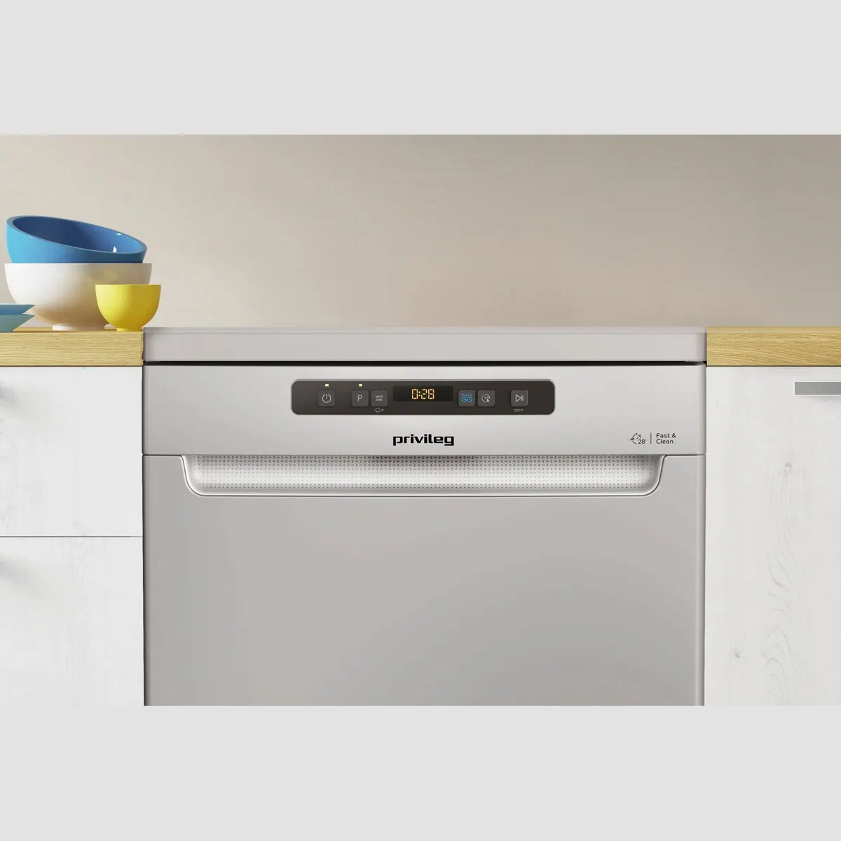 Privileg P0F ECO D551 S, 14 Maßgedecke, Fast&Clean 28’ – effizientes Spülen in Rekordzeit 3