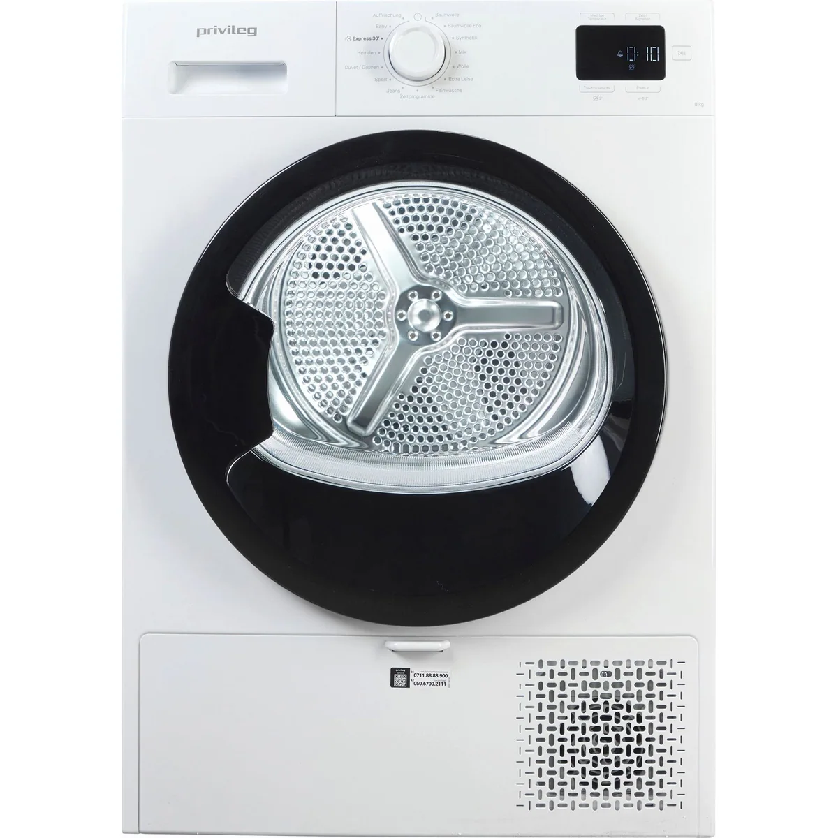 Privileg Wärmepumpentrockner MyTimeDryer PT 840C W, Knitterschutz, Energieeffizienzklasse A++ 3