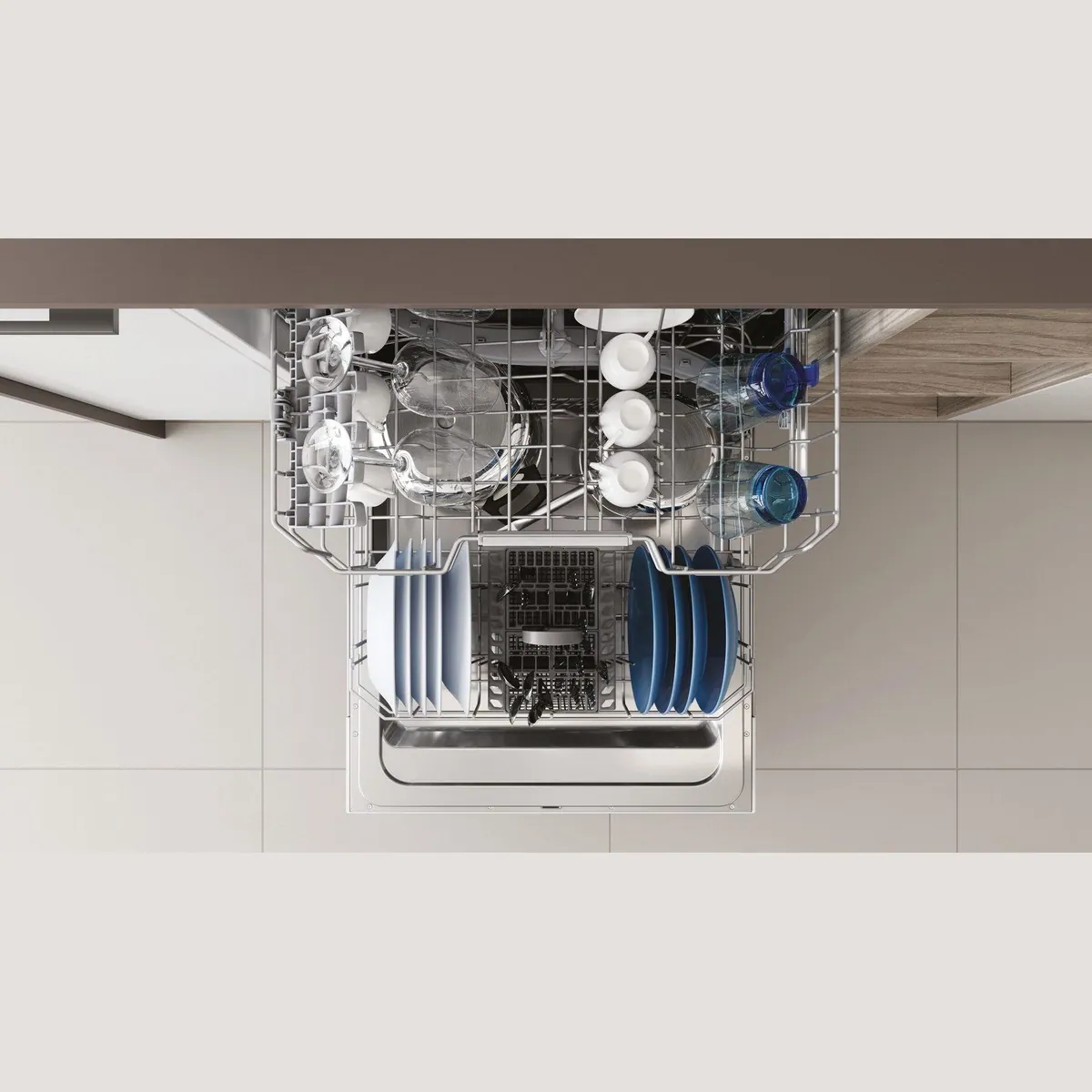 Privileg P0B ECO 2D541 S Geschirrspüler, 14 Maßgedecke, Automatisches Türöffnungssystem 5