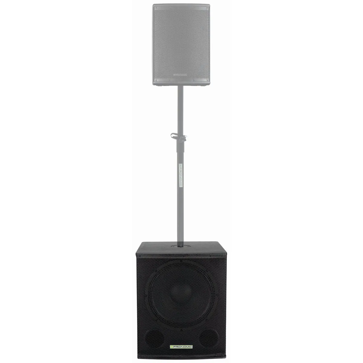 Pronomic SA-15 SUB Aktiv Subwoofer, kraftvoller 15" Speaker, 350 W RMS, robustes Gehäuse 2