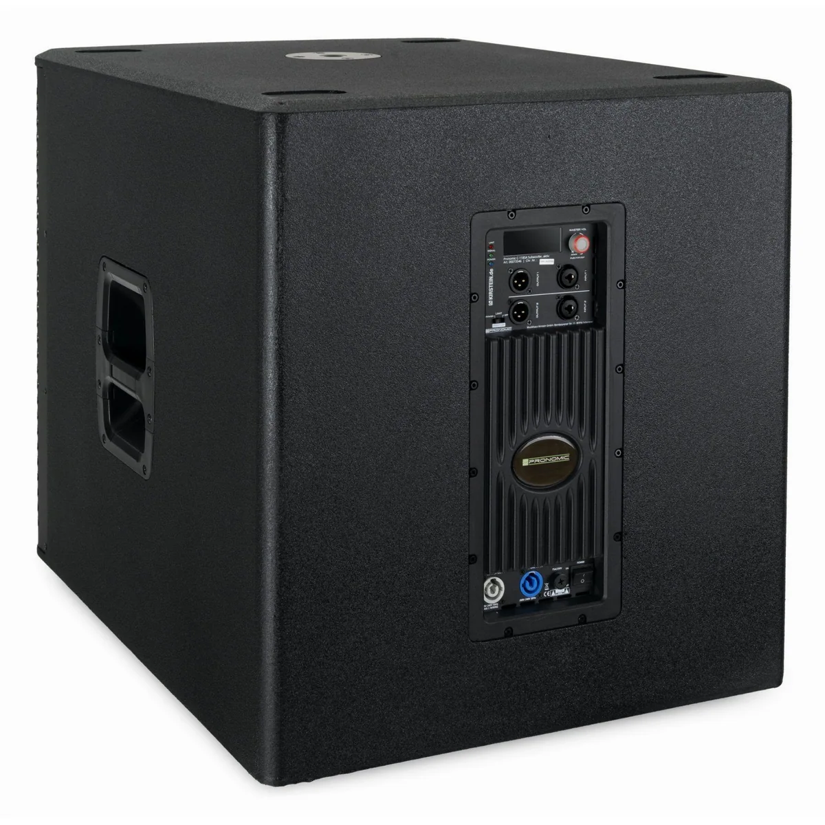 Pronomic C-118SA Aktiv Subwoofer, 800 W RMS, 18" Lautsprecher, DSP-Presets 2