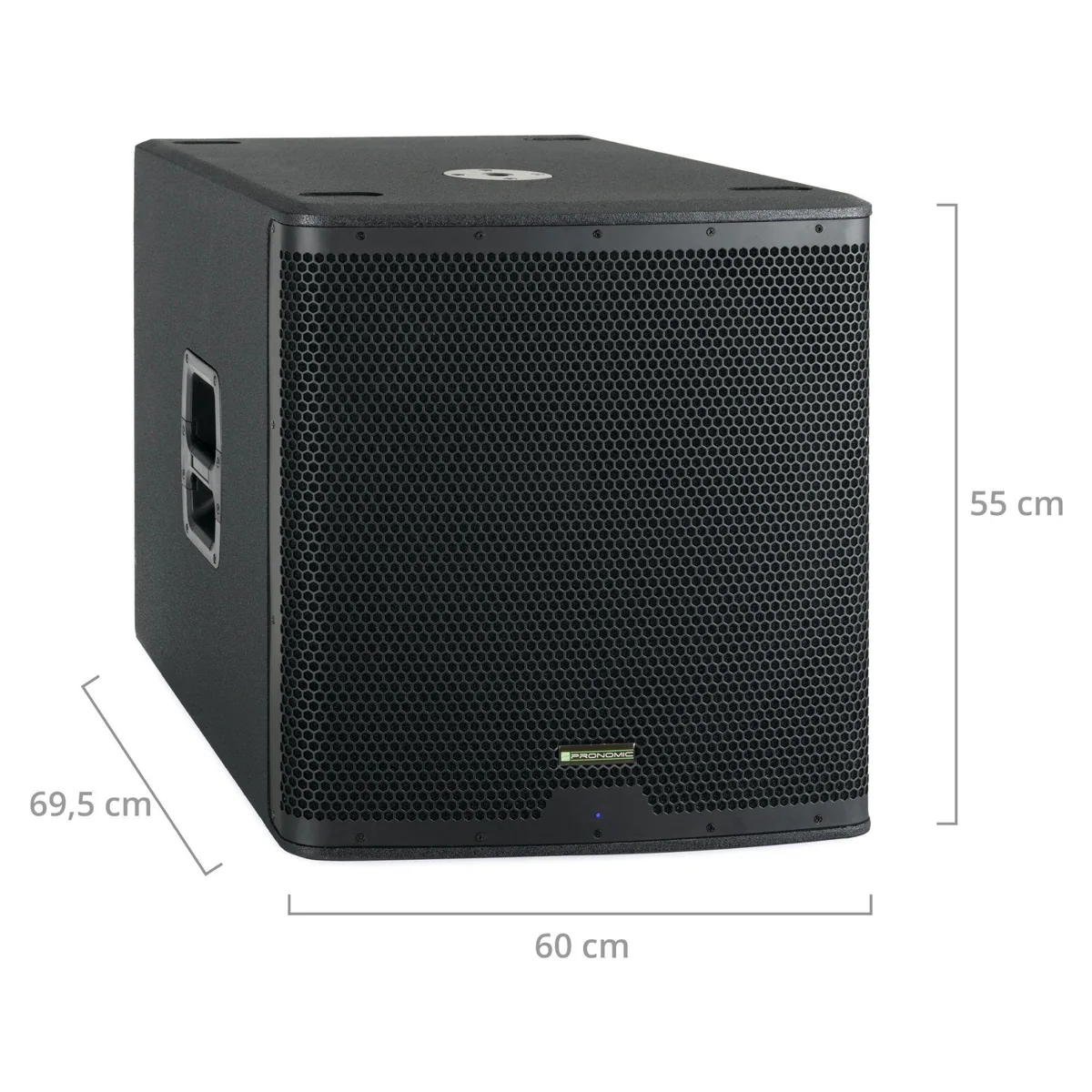 Pronomic C-118SA Aktiv Subwoofer, 800 W RMS, 18" Lautsprecher, DSP-Presets 3