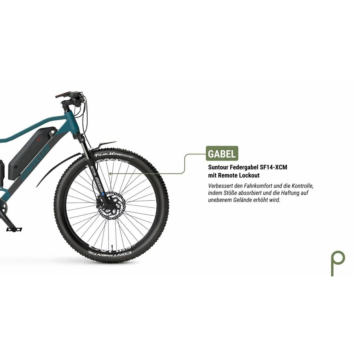 Prophete E-Bike Graveler, 9-Gang Shimano Alivio, 499 Wh Akku — robust, vielseitig, komfortabel 5