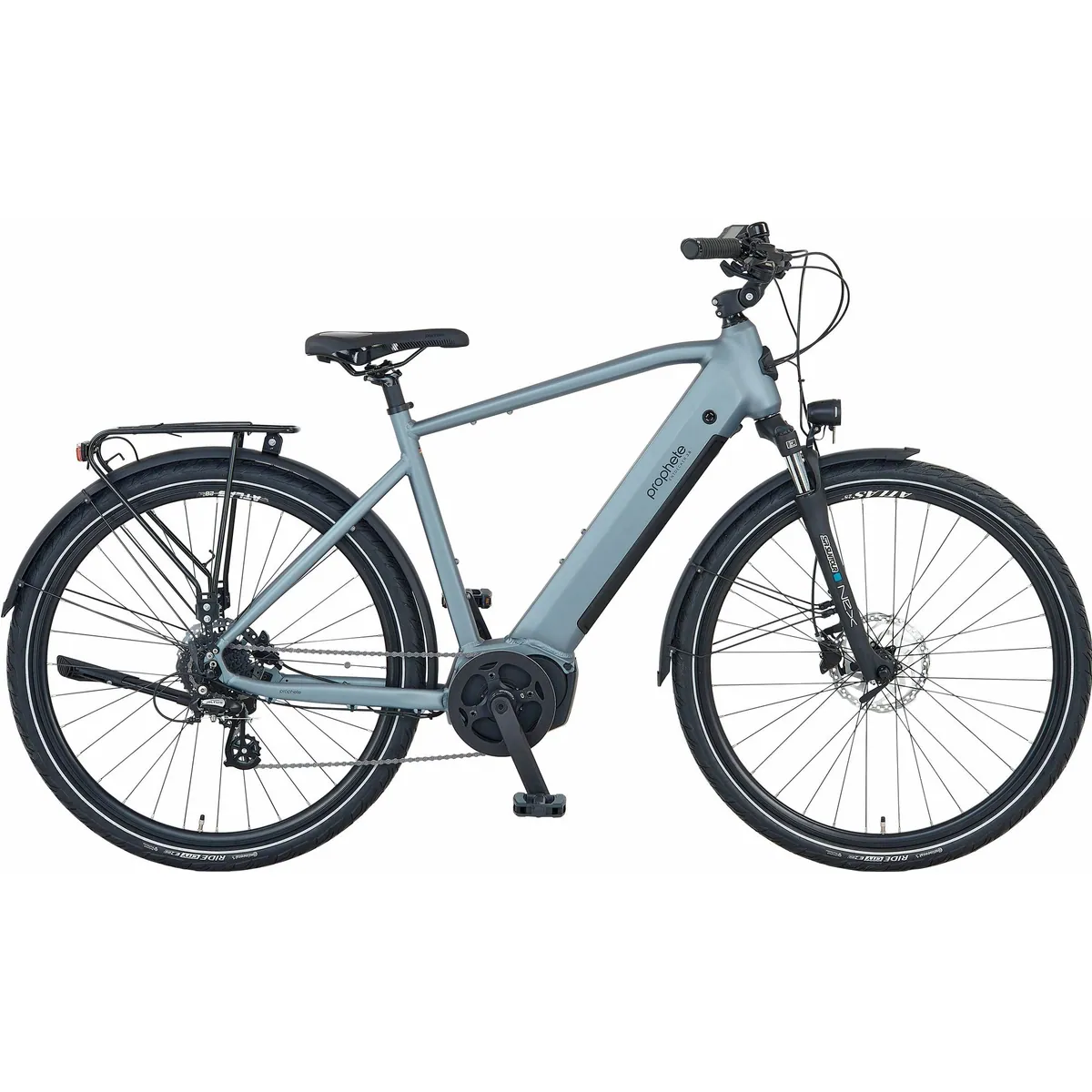 Prophete Entdecker 3.8 E-Bike, leistungsstarker Mittelmotor, 8-Gang Shimano, hohe Reichweite