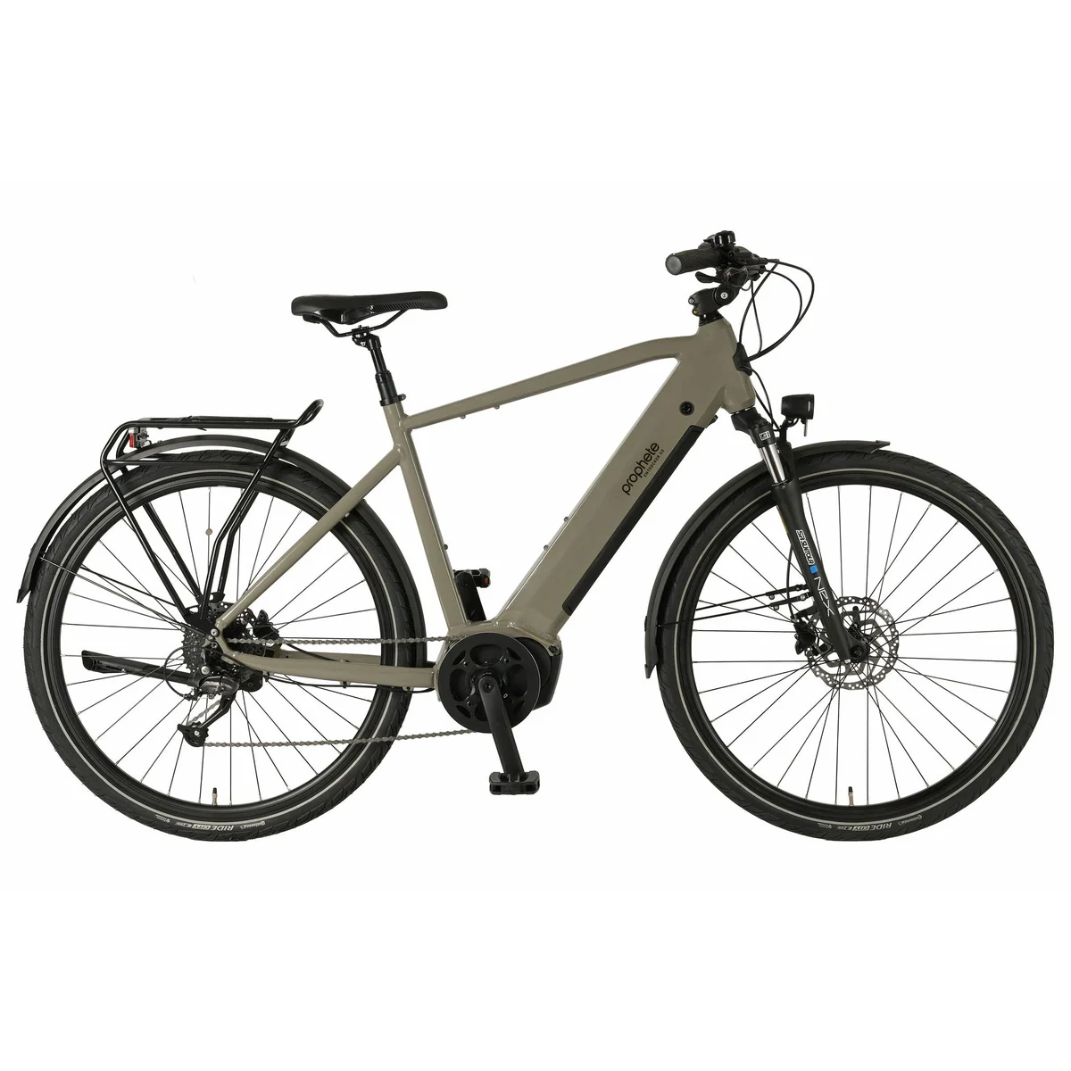 Prophete Entdecker 3.0 E-Bike, 9-Gang Shimano, Mittelmotor, 360 Wh — Komfort, Sicherheit, Reichweite