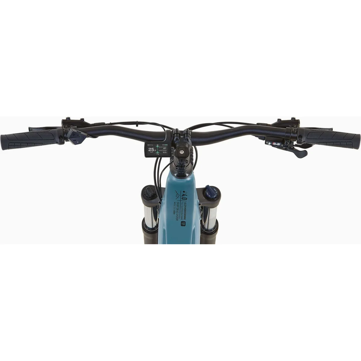 Prophete Dice 4.0 E-Mountainbike, 10-Gang Shimano Cues, Mittelmotor 250W, 480 Wh Akku 3