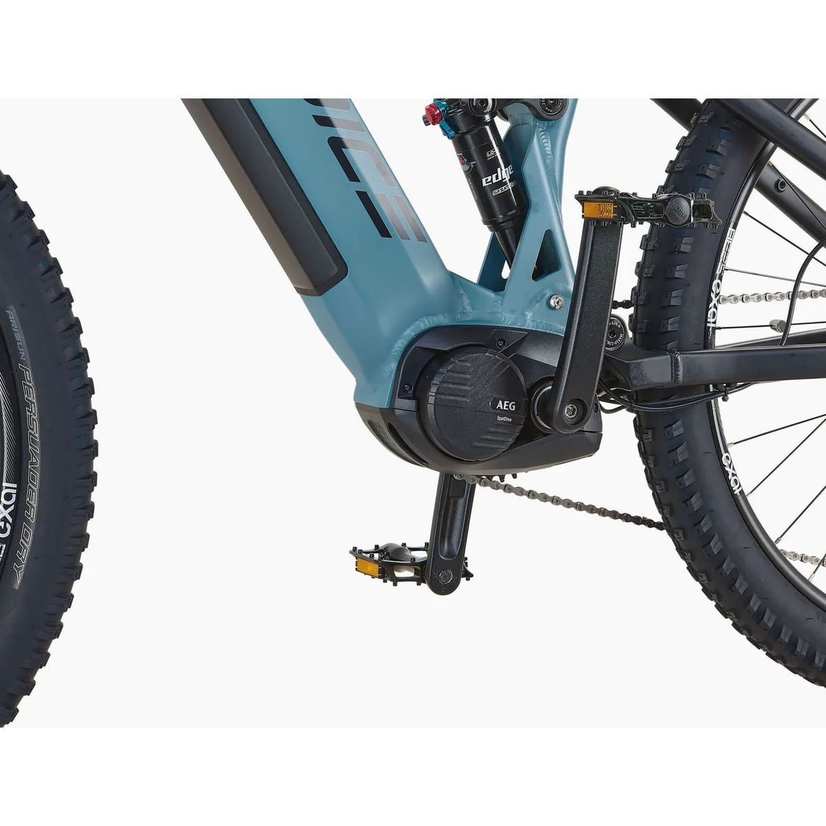 Prophete Dice 4.0 E-Mountainbike, 10-Gang Shimano Cues, Mittelmotor 250W, 480 Wh Akku 5