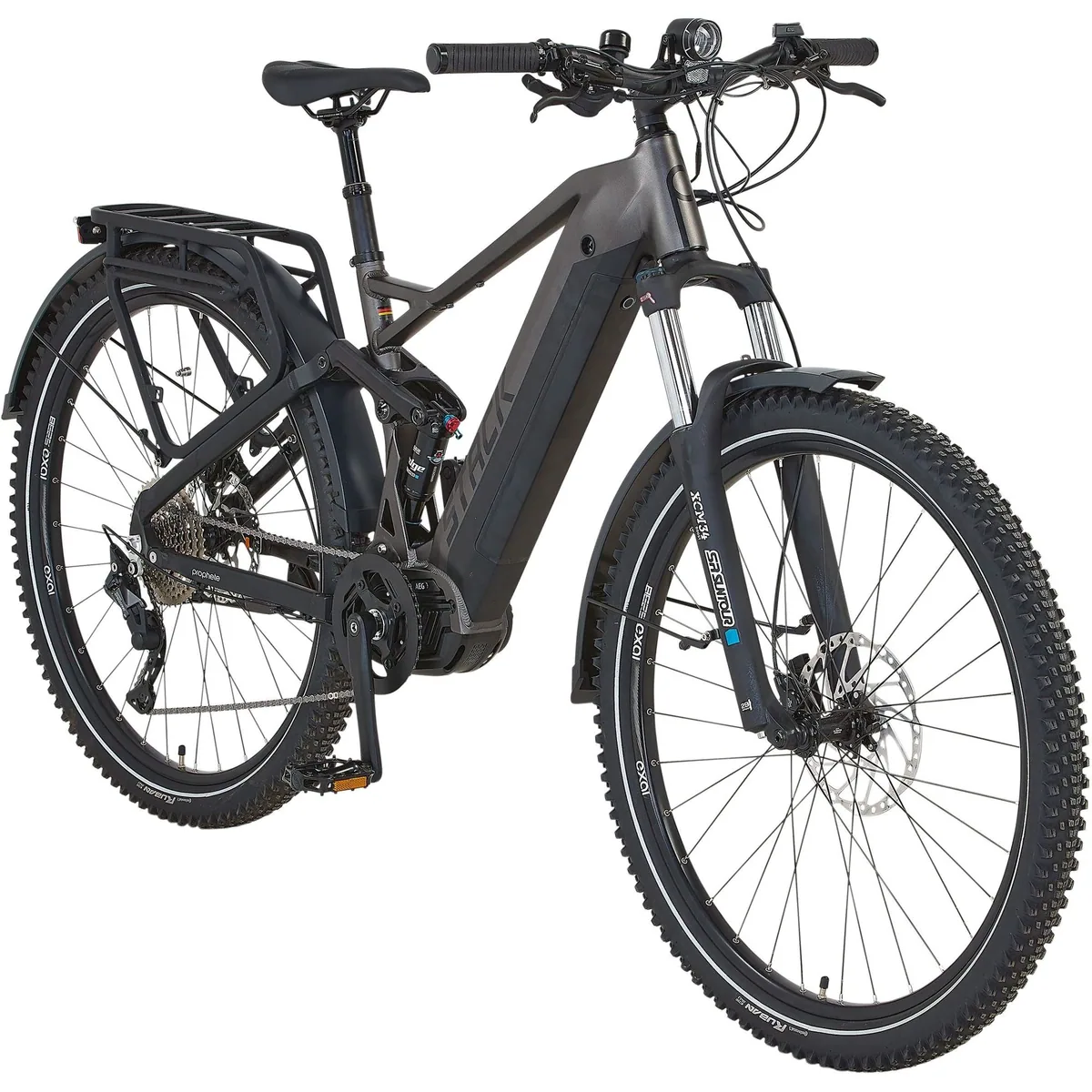 Prophete Stack 5.8 E-Bike Trekkingrad, 10 Gang Shimano Deore, 720 Wh Akku, Mittelmotor 2