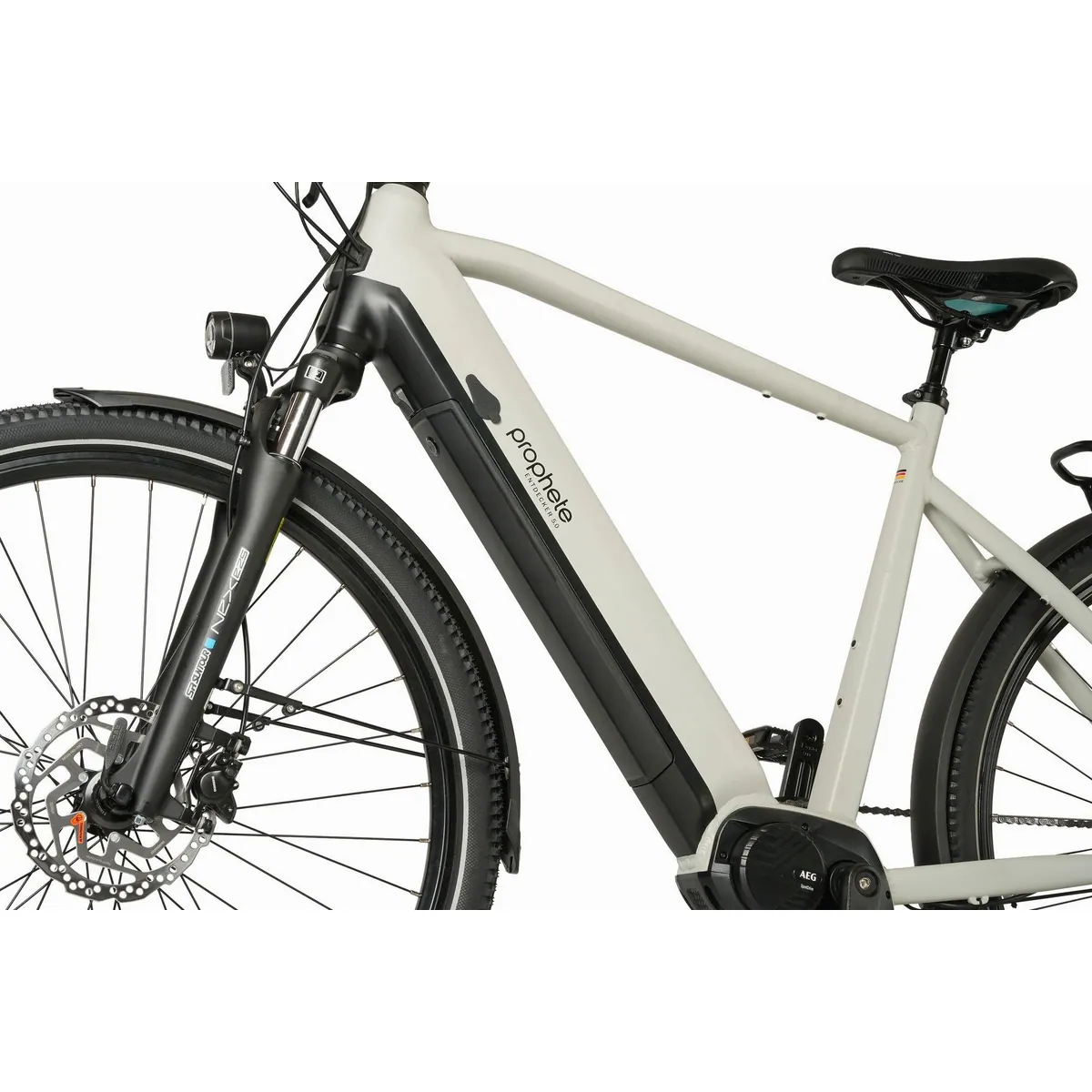 Prophete Entdecker 5.0 E-Bike, 250 W Mittelmotor, 10-Gang Shimano Deore, 800 Wh Akku 3