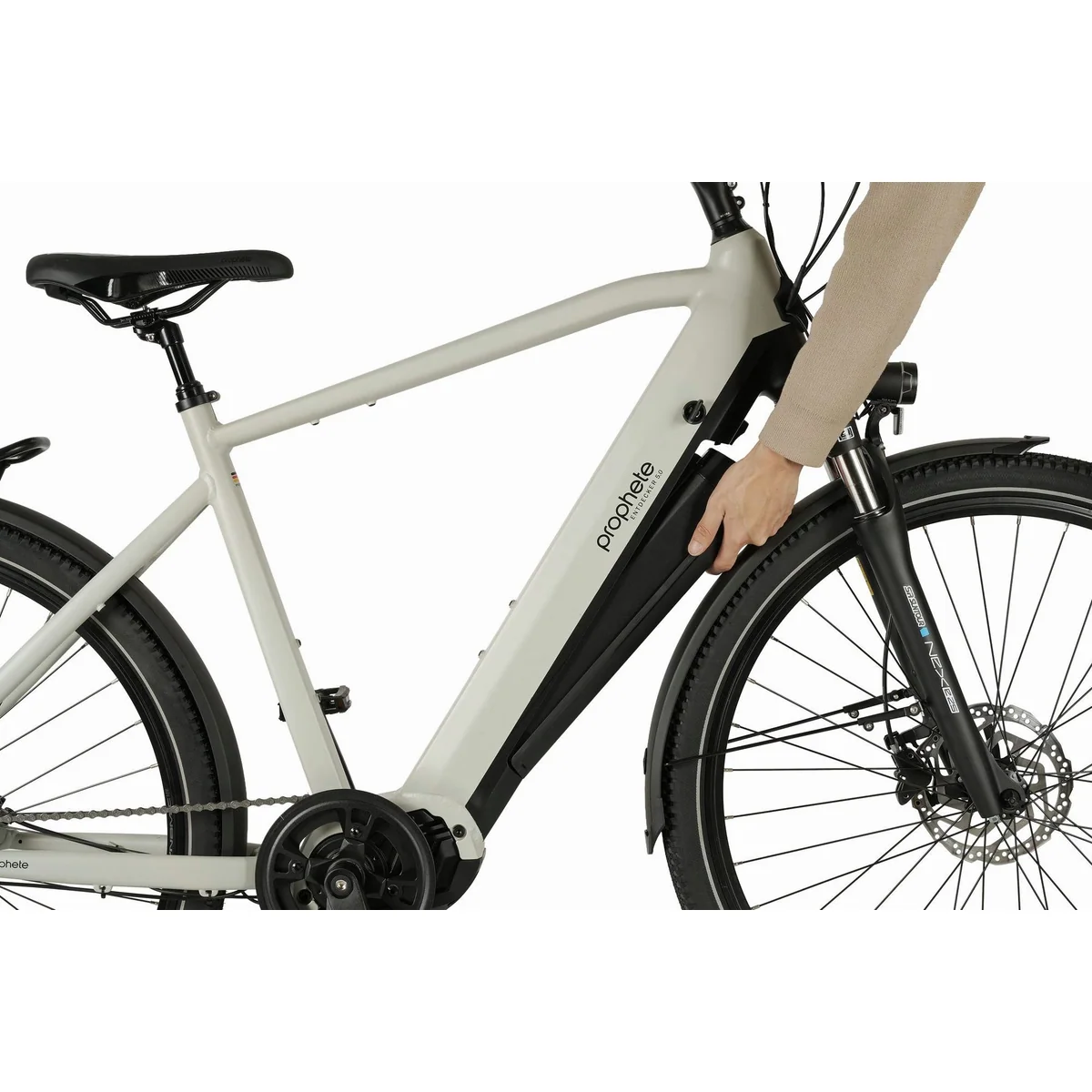 Prophete Entdecker 5.0 E-Bike, 250 W Mittelmotor, 10-Gang Shimano Deore, 800 Wh Akku 4