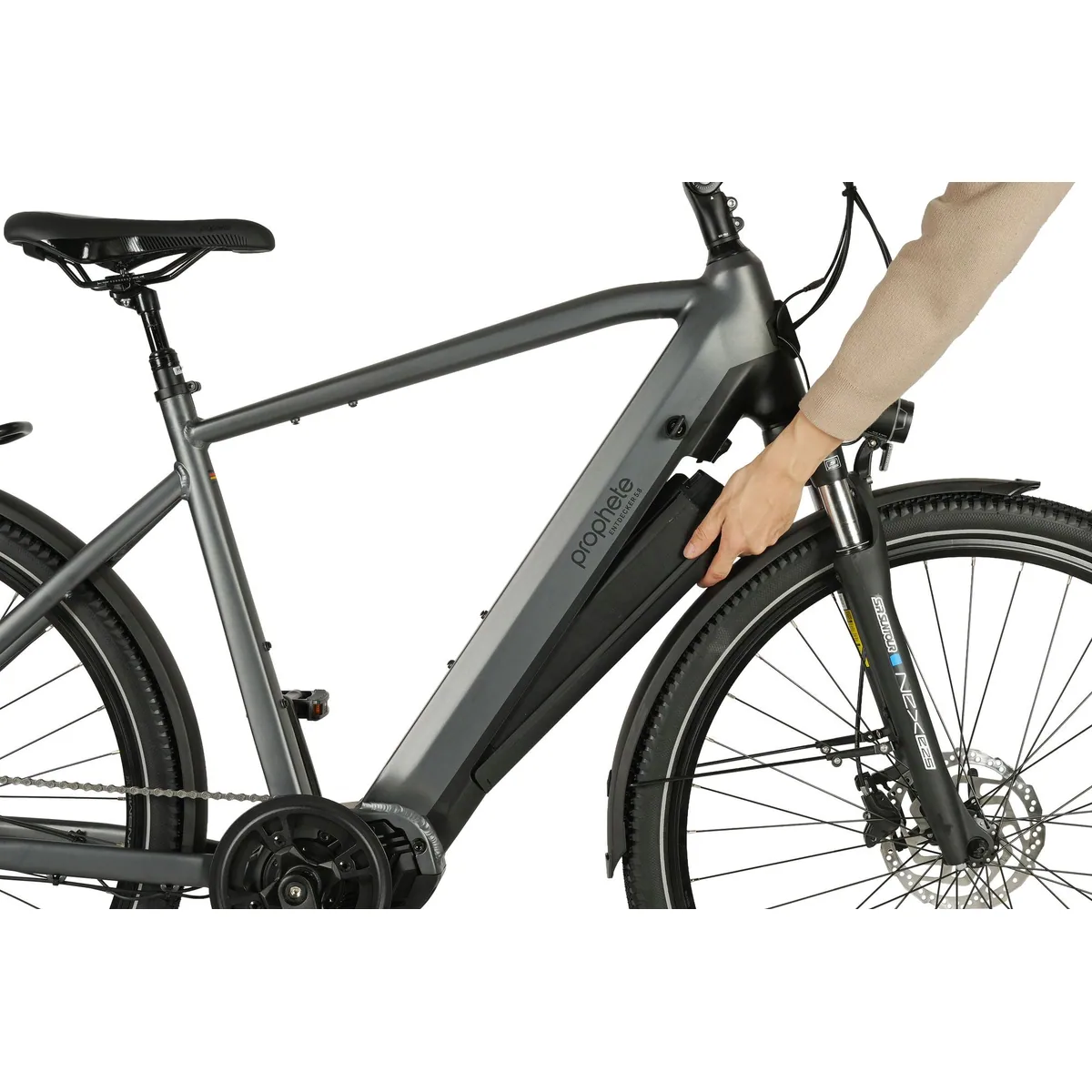 Prophete Entdecker 5.8 E-Bike, 10 Gang Shimano Deore, Mittelmotor, 800 Wh 5