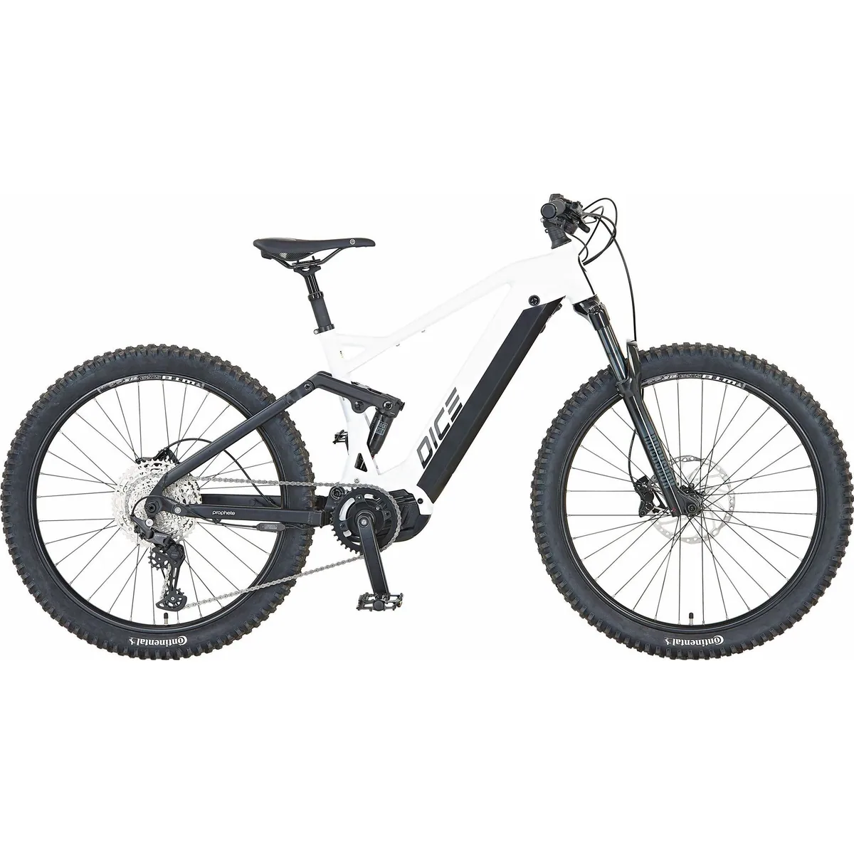 Prophete Dice 5.0 E-Bike, 12-Gang Shimano Deore, 720 Wh Akku, Mittelmotor