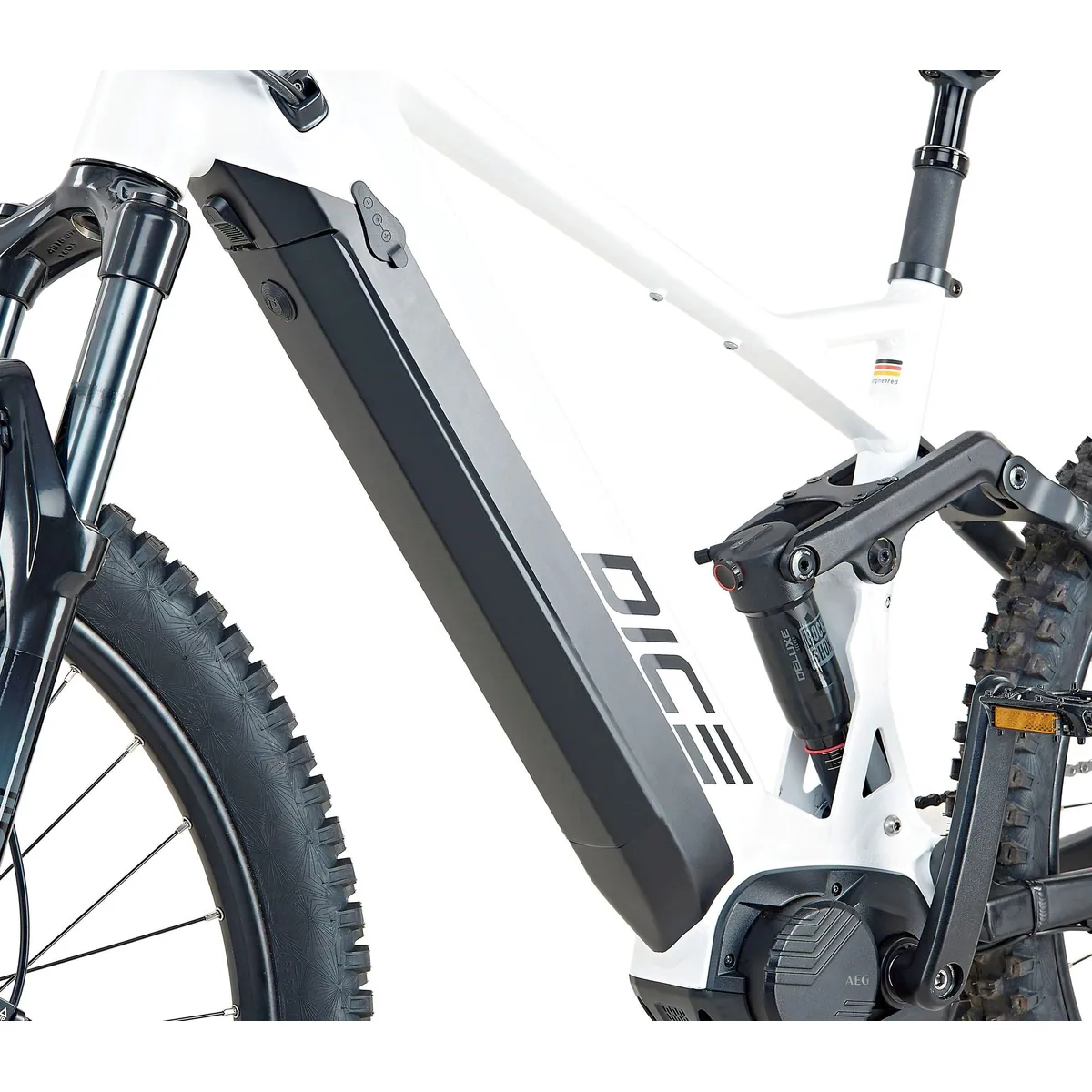 Prophete Dice 5.0 E-Bike, 12-Gang Shimano Deore, 720 Wh Akku, Mittelmotor 4