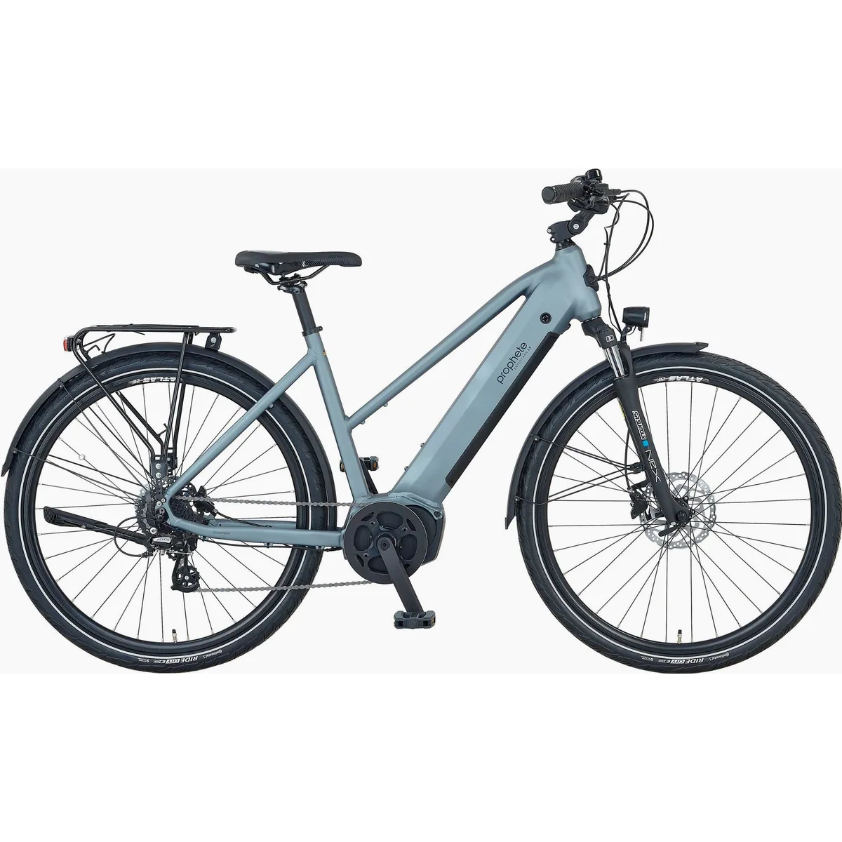 Prophete E-Bike Trekkingrad Entdecker 3.8, 8 Gang Shimano Altus, 540 Wh Akku, Mittelmotor