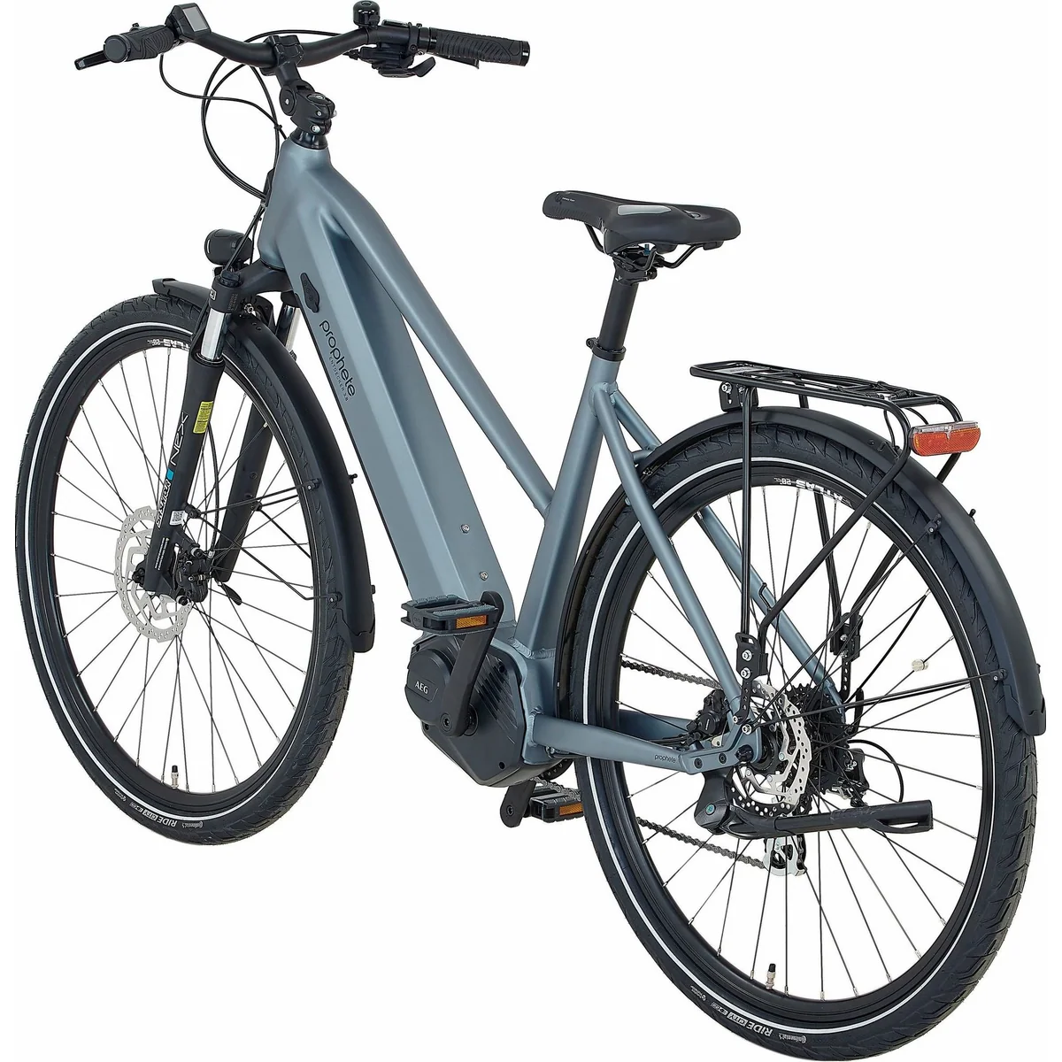Prophete E-Bike Trekkingrad Entdecker 3.8, 8 Gang Shimano Altus, 540 Wh Akku, Mittelmotor 4