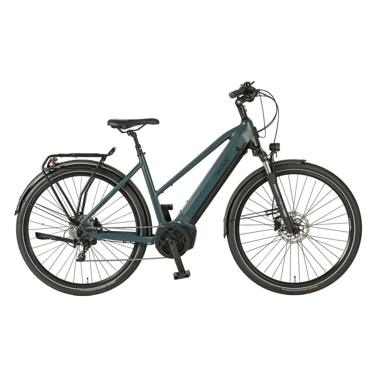 Prophete Entdecker 4.8 E-Bike, kraftvoller Mittelmotor, 10-Gang Schaltung, lange Reichweite