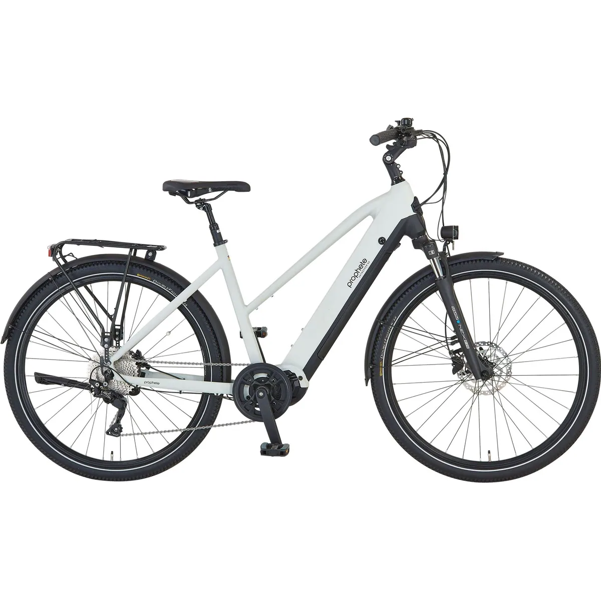 Prophete Entdecker 5.0 E-Bike, 250 W Mittelmotor, 10-Gang Shimano Deore, 800 Wh Akku