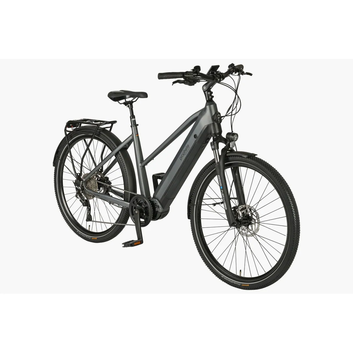Prophete Entdecker 5.8 E-Bike, 10 Gang Shimano Deore, 250 W Mittelmotor, 800 Wh Akku 2