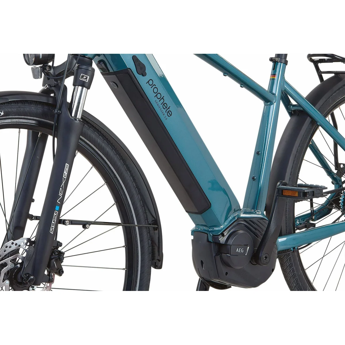 Prophete Geniesser 5.0 E-Bike, Gates Riemenantrieb, 7-Gang Shimano Nexus, 540 Wh Akkuleistung 3