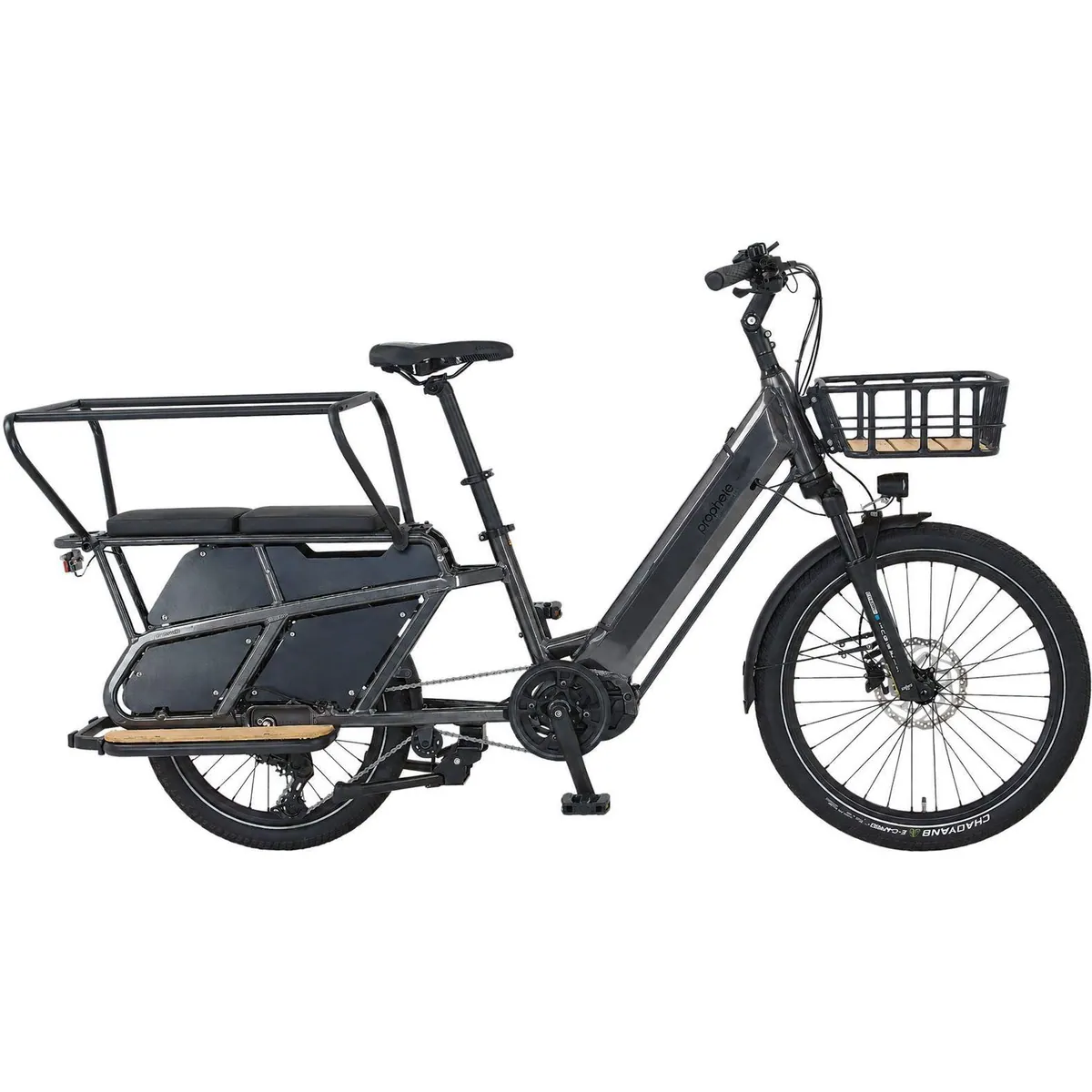 Prophete Urbanicer 4.0 E-Bike Lastenrad, 720 Wh Akku, 9-Gang Shimano, bis 80 kg Zuladung