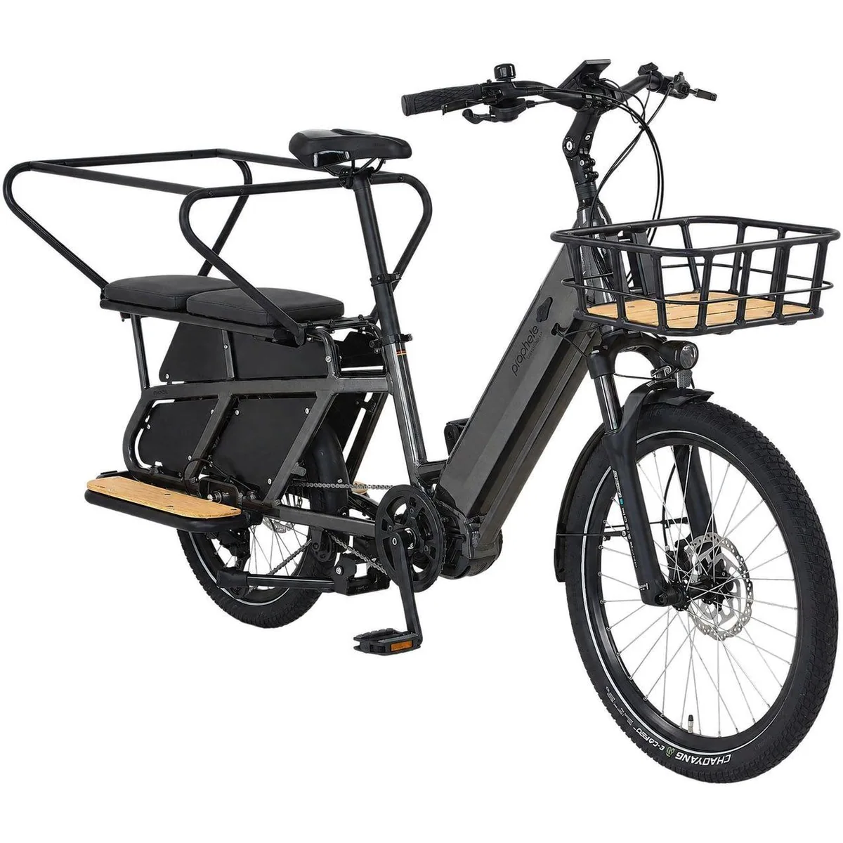 Prophete Urbanicer 4.0 E-Bike Lastenrad, 720 Wh Akku, 9-Gang Shimano, bis 80 kg Zuladung 2