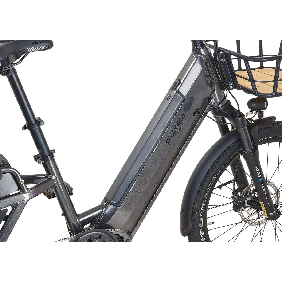 Prophete Urbanicer 4.0 E-Bike Lastenrad, 720 Wh Akku, 9-Gang Shimano, bis 80 kg Zuladung 4