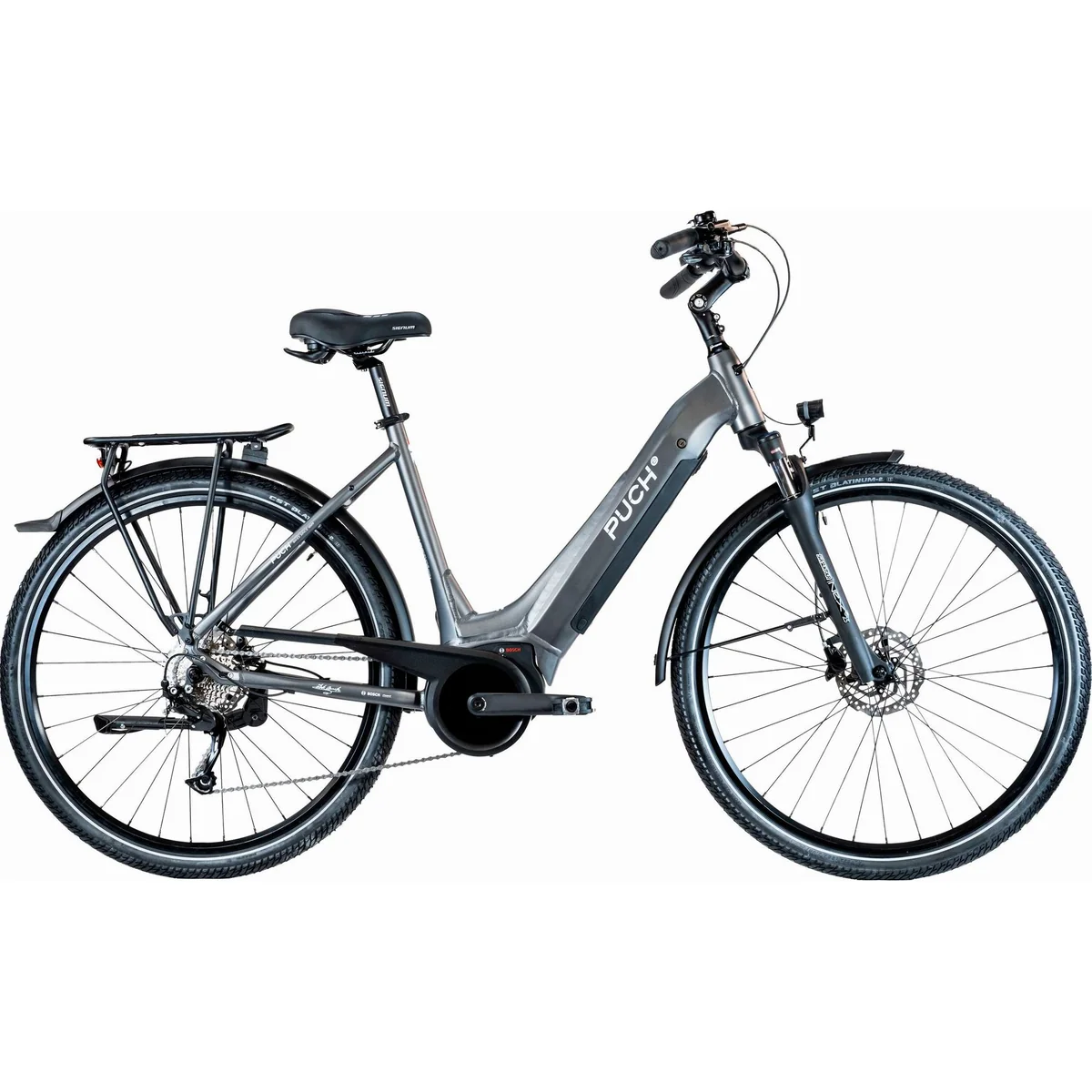 PUCH C 5.3 City E-Bike, Bosch Active Line Plus Motor & 500Wh Akku — stilvolles Design, kraftvolle Leistung, Shimano Alivio Schaltung