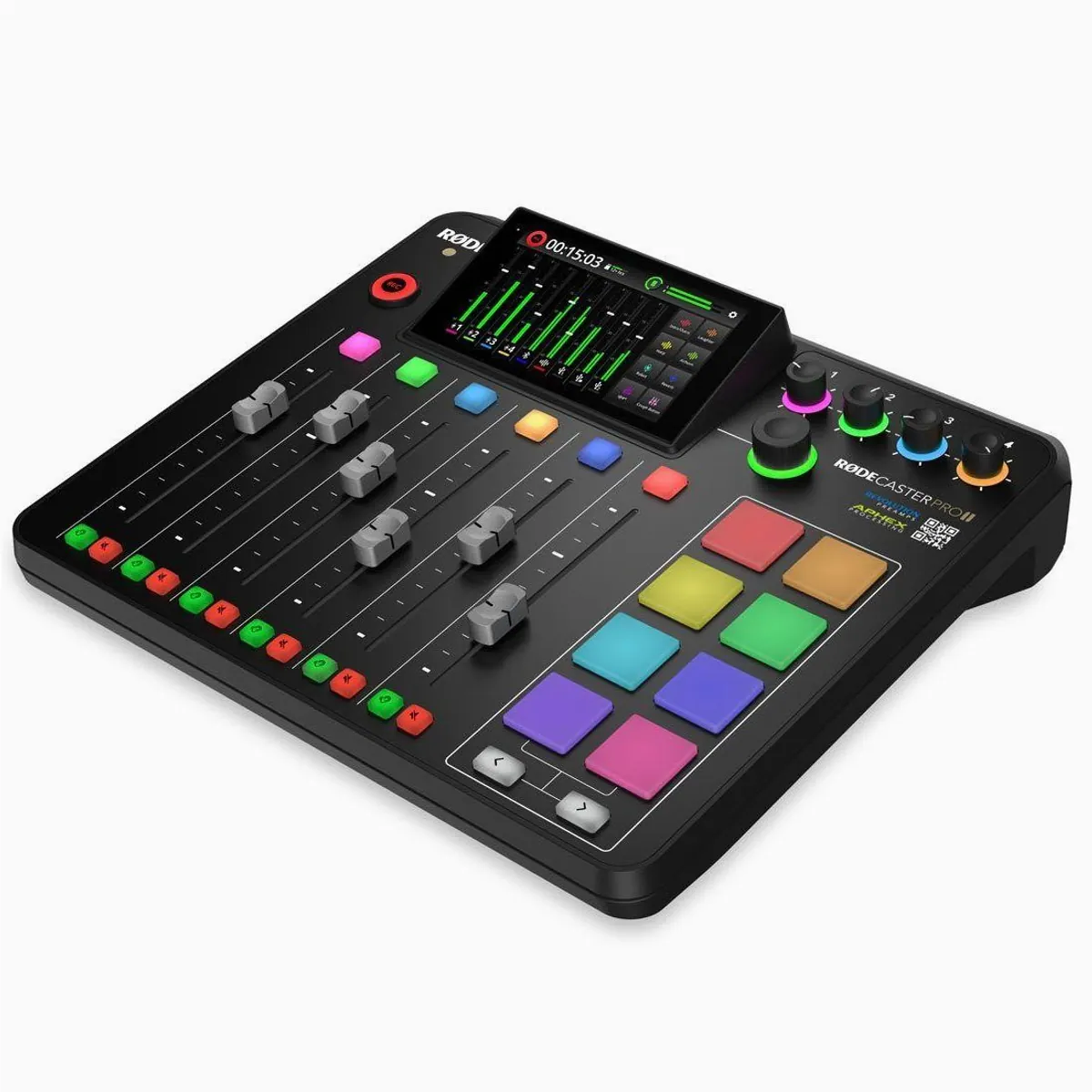 RØDE Rodecaster Pro II Audio Production Studio, vielseitig, intuitiv, leistungsstark