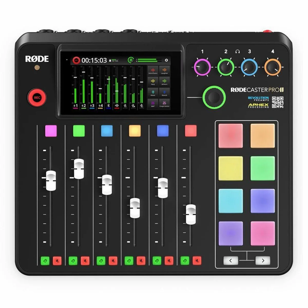 RØDE Rodecaster Pro II Audio Production Studio, vielseitig, intuitiv, leistungsstark 2